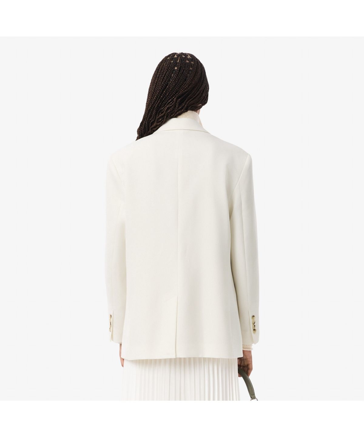 라코스테(LACOSTE) 여성 릴렉스핏 울 트윌 블레이져 VF8430-55N XFJ