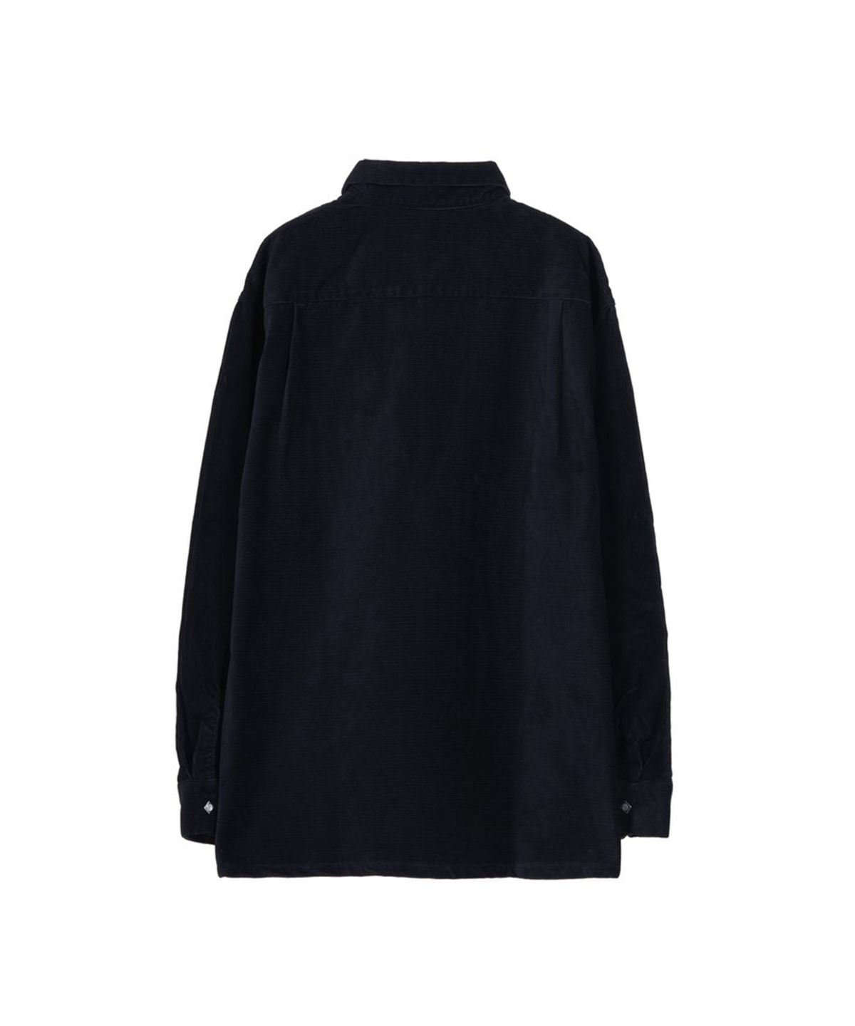 마시스(MASSES) WESTERN CORDUROY SHIRT - BLACK