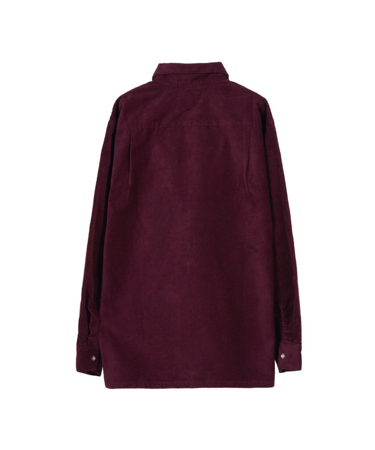 마시스(MASSES) WESTERN CORDUROY SHIRT - BURGUNDY