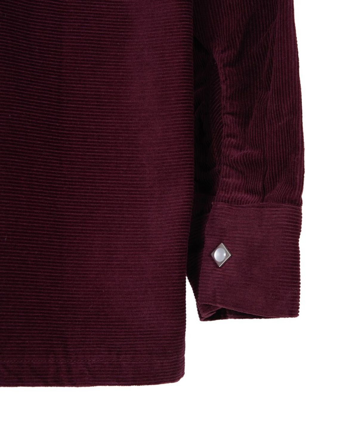 마시스(MASSES) WESTERN CORDUROY SHIRT - BURGUNDY