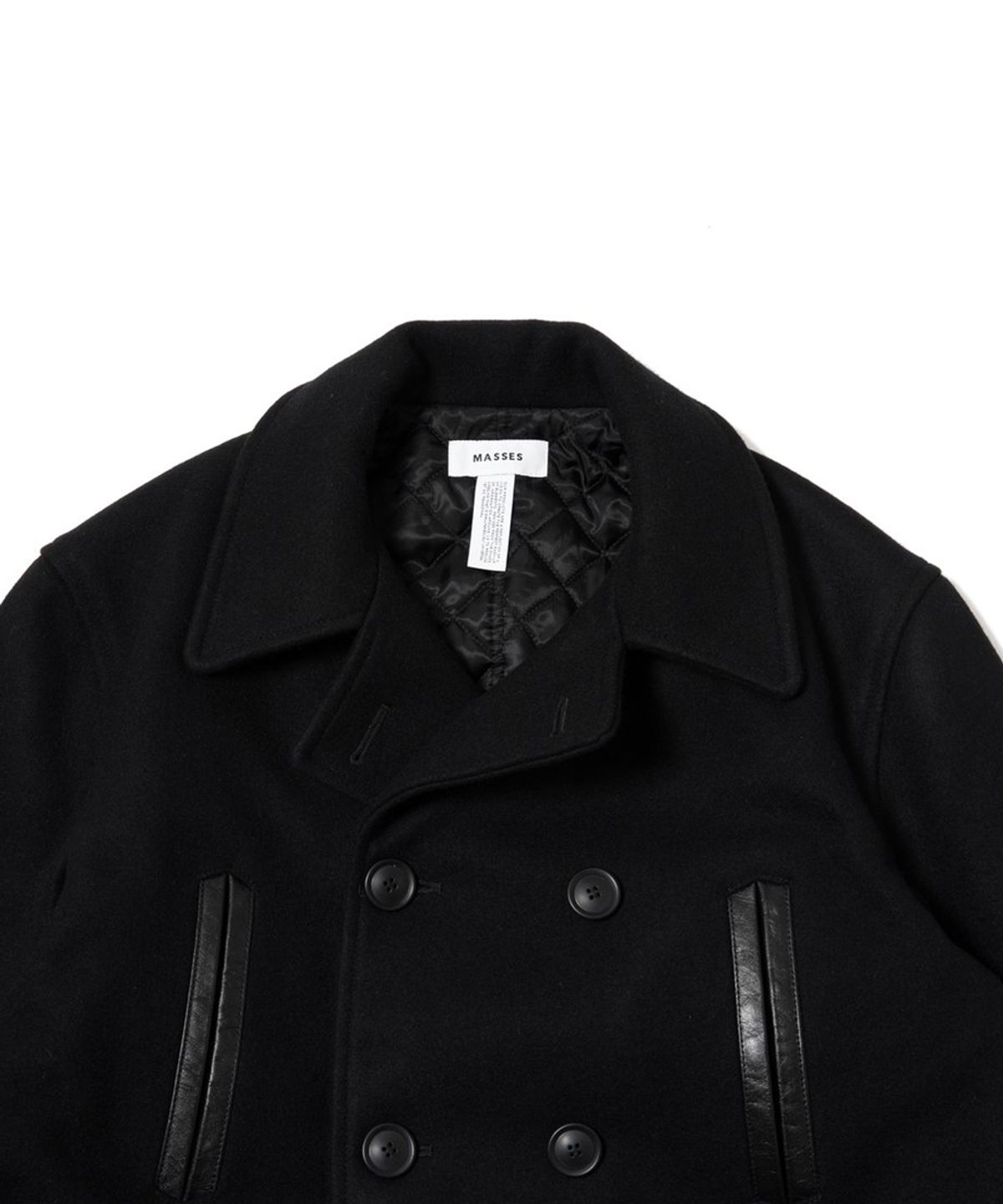 마시스(MASSES) P-COAT - BLACK