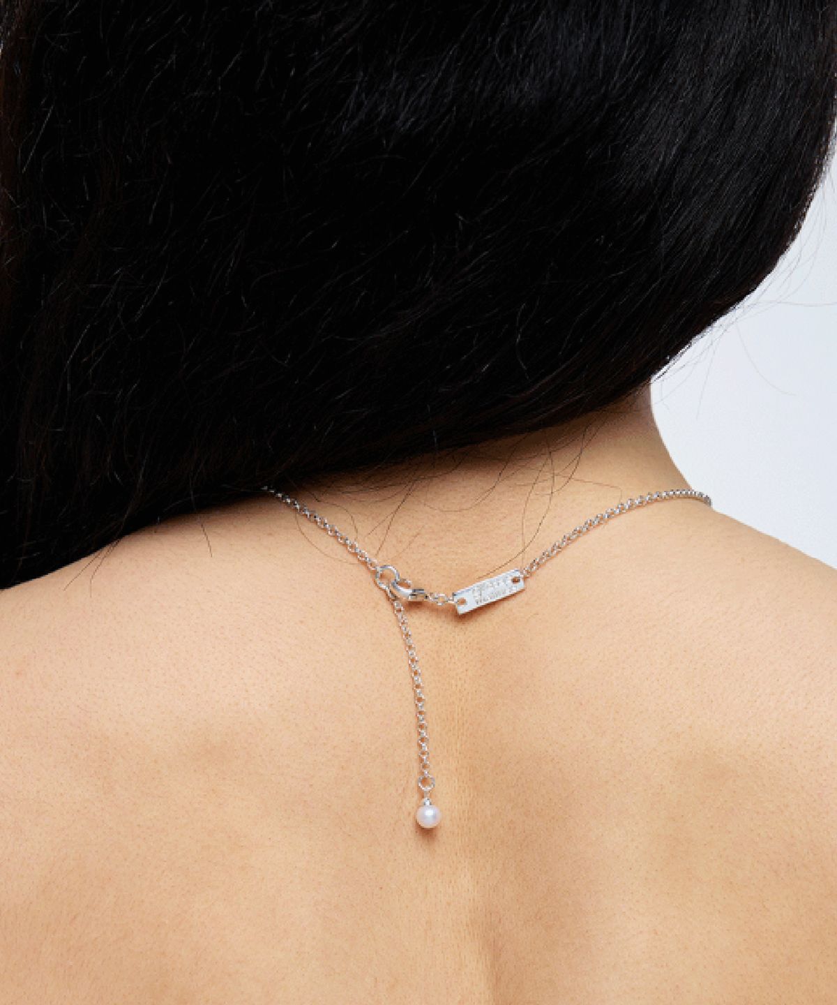 그라스마티네(GRASSE MATINEE) Cherry Blossom Necklace Silver