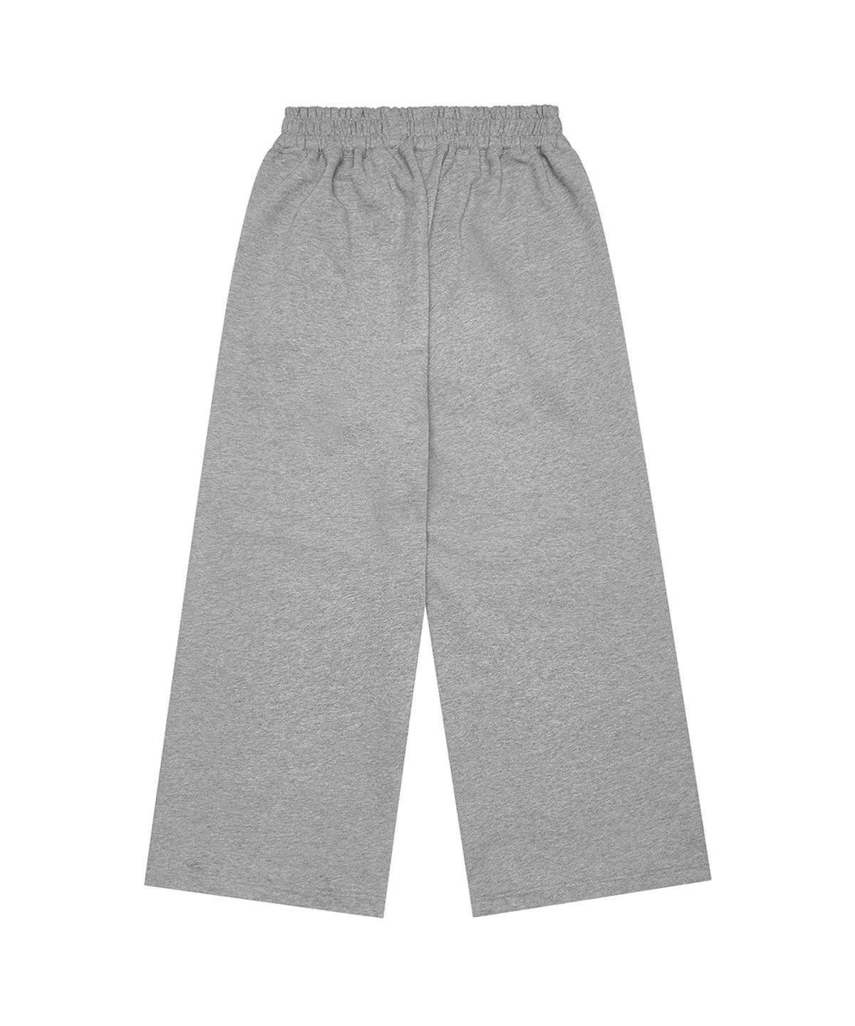 블랙 퍼플(BLACK PURPLE) 쉐도우 루프 와이드 팬츠 Shadow Loop Wide Pants_Melange Gray
