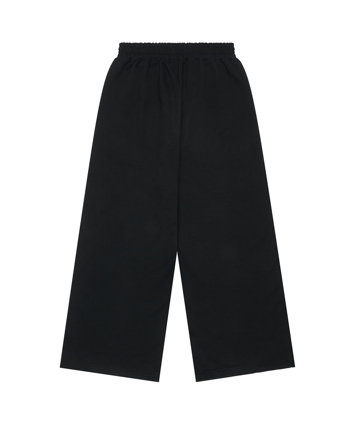 블랙 퍼플(BLACK PURPLE) 쉐도우 루프 와이드 팬츠 Shadow Loop Wide Pants_Black