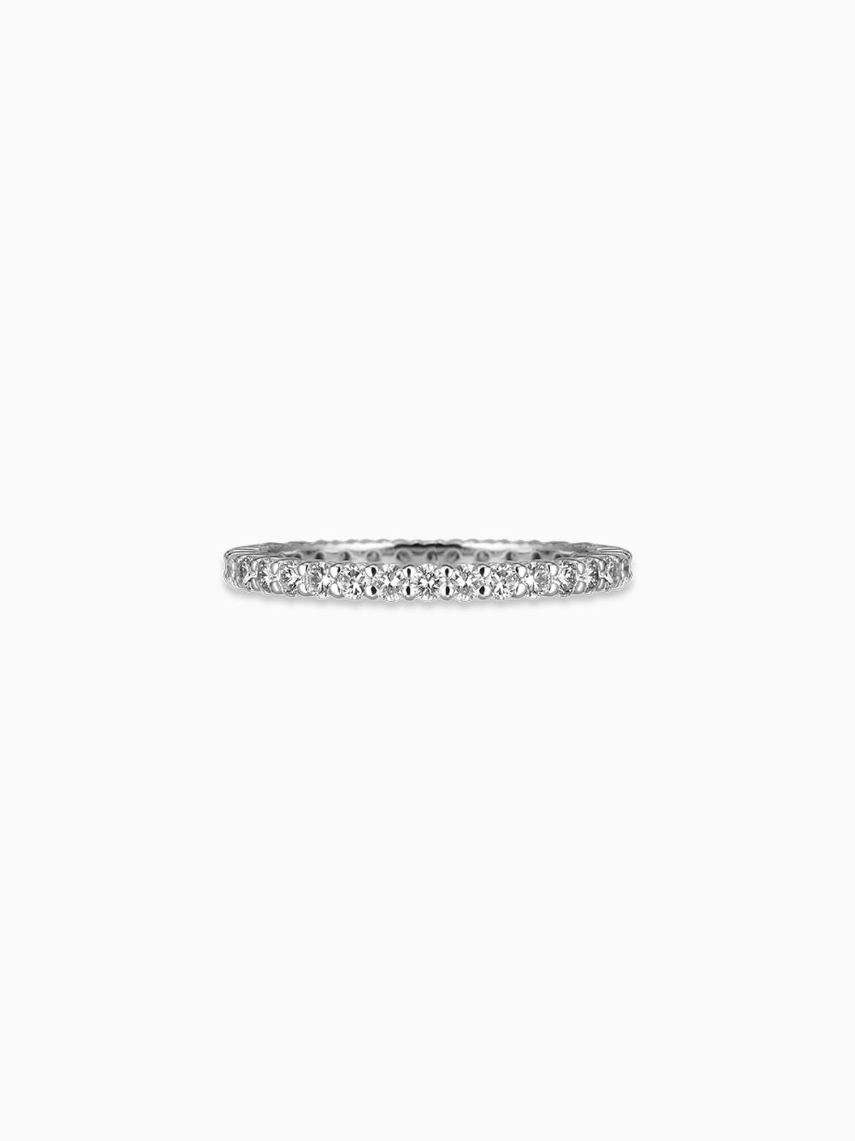 도로시(DOROCY) 14k 클래식 랩 다이아몬드 이터니티 반지(1.8mm)