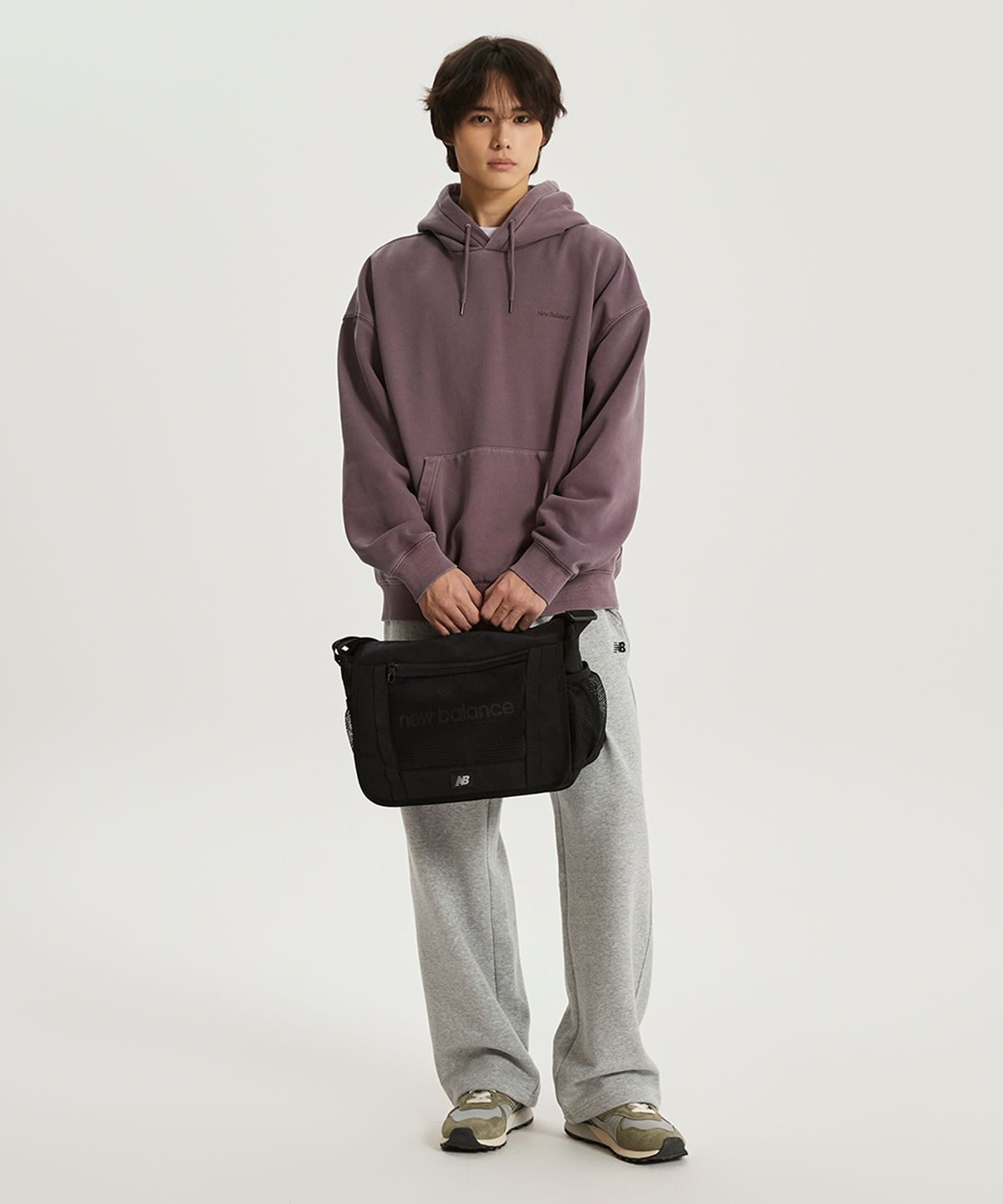 뉴발란스(NEW BALANCE) NBGCGSS201 / 3D 메신저백 (BLACK)