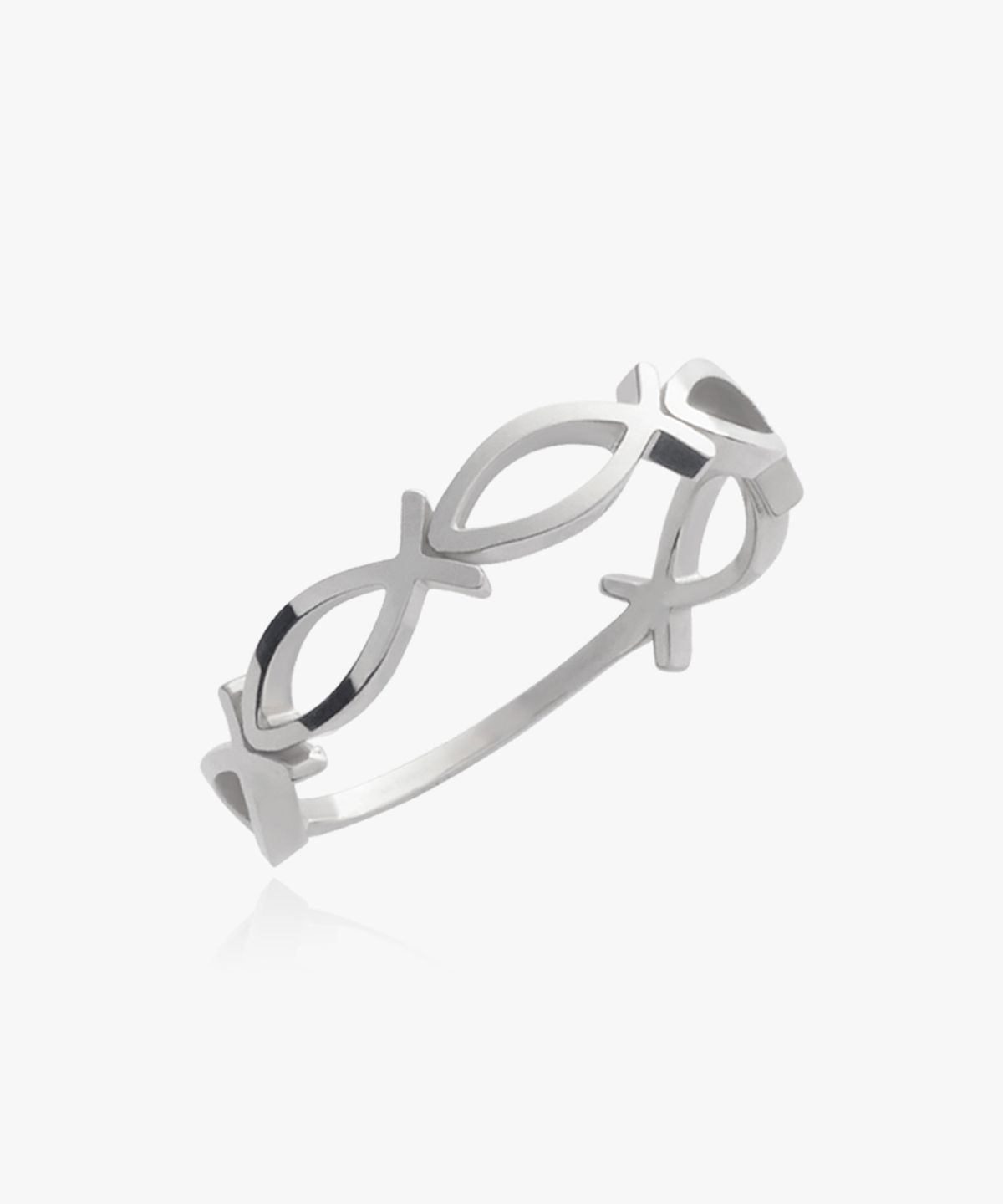 엘렌쥬얼리(HELENE JEWELRY) Silver 925 피쉬 라인 미스 링 반지