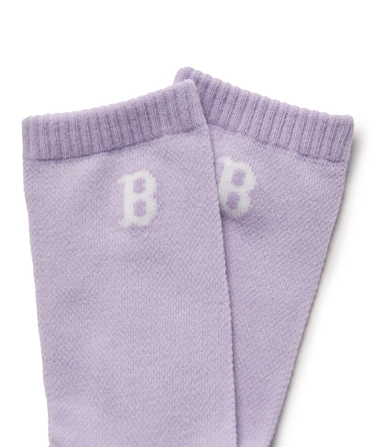 엠엘비 키즈(MLB KIDS) 베이직 단목 양말 BOS (Lavender)