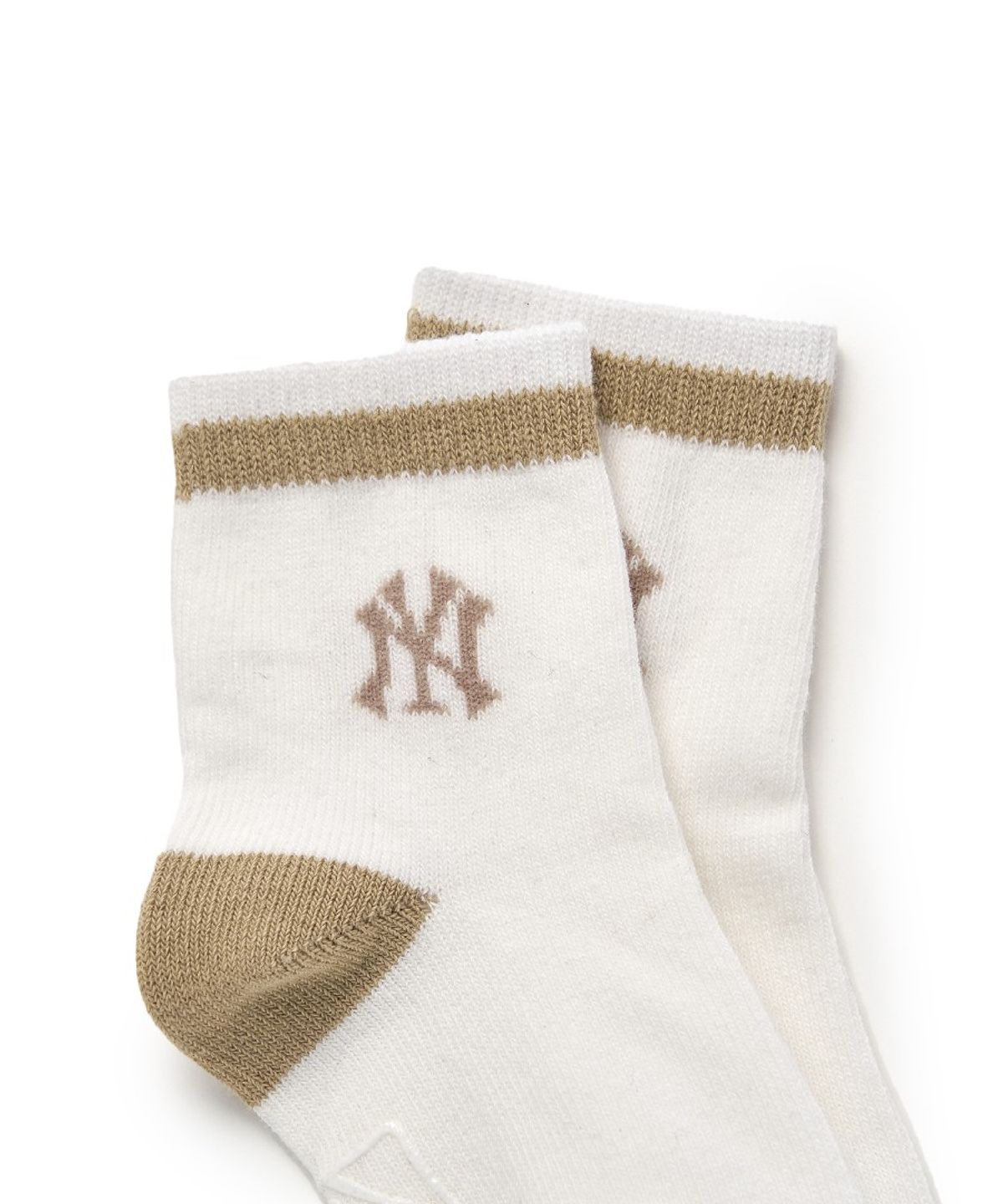 엠엘비 키즈(MLB KIDS) 메가베어 베이비 양말 3번들 NY (Beige)