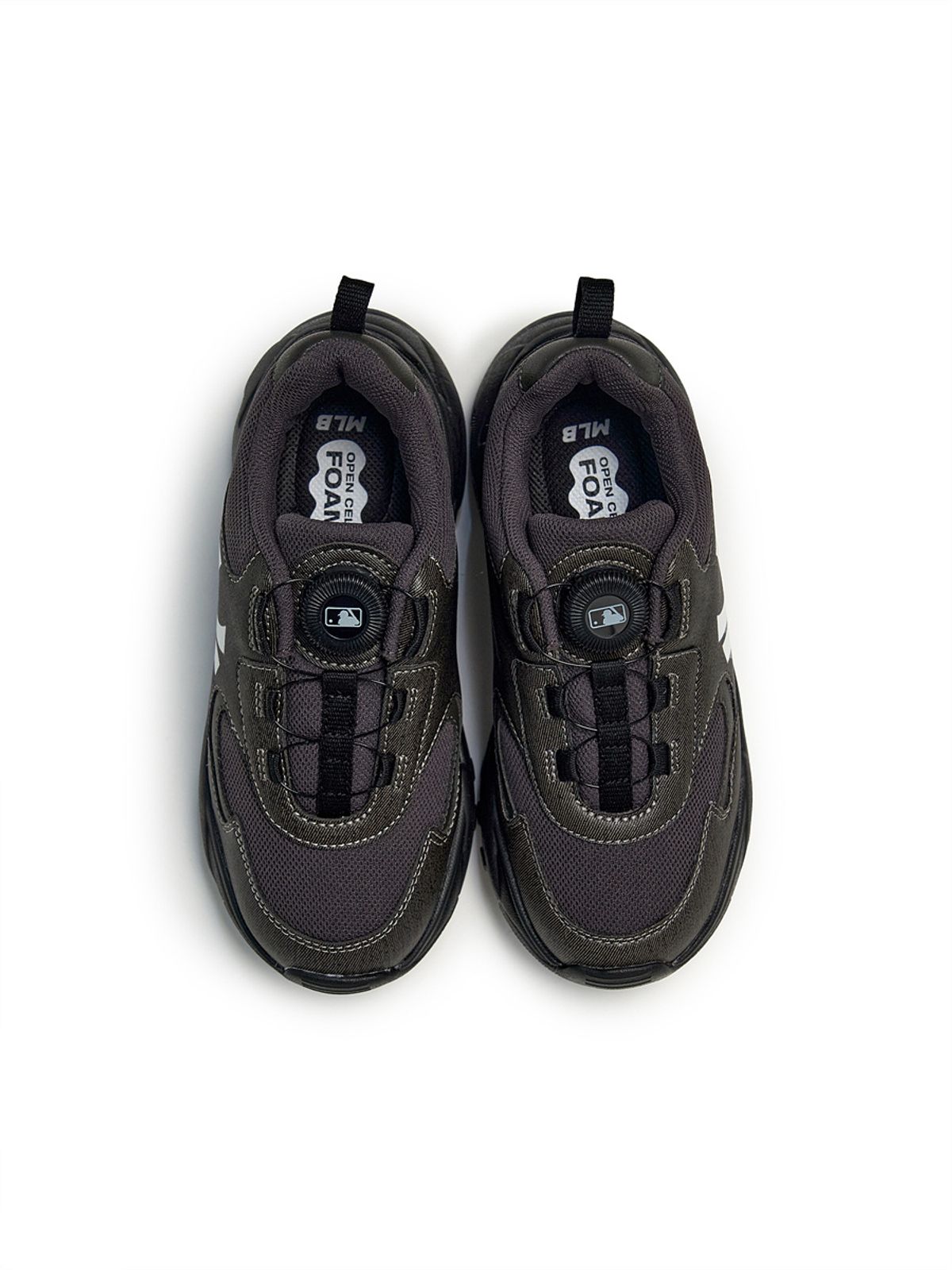 엠엘비 키즈(MLB KIDS) 빅볼청키 데님 다이얼 주니어 NY (Black)