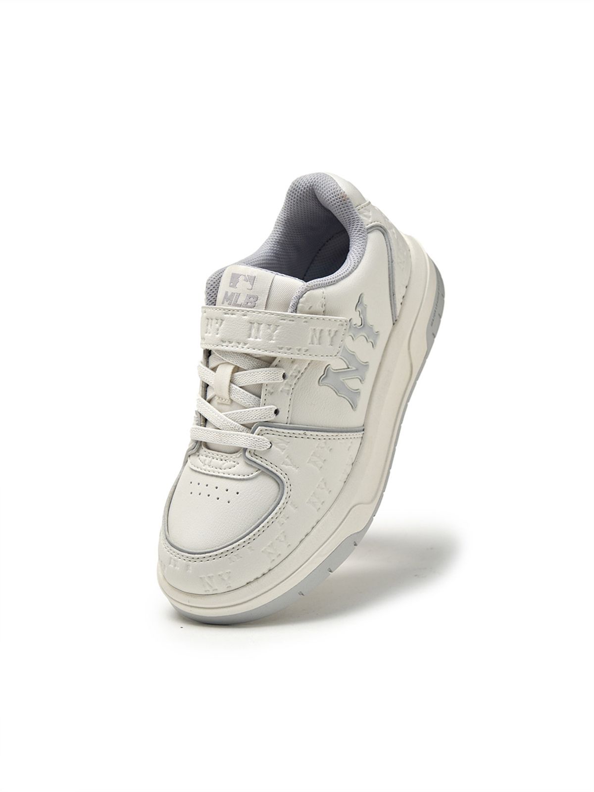 엠엘비 키즈(MLB KIDS) 청키 라이너 CT 모노그램 주니어 NY (White)