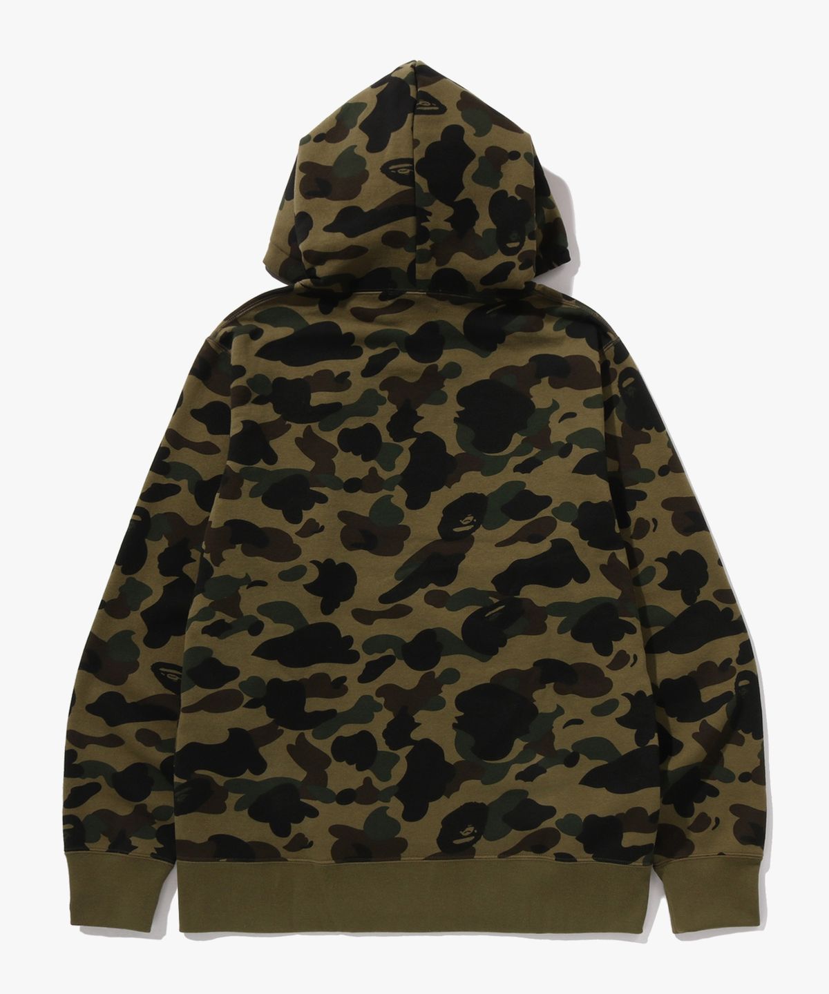 베이프(BAPE) 퍼스트 카모 베이프 풀오버 후드(M) GREEN