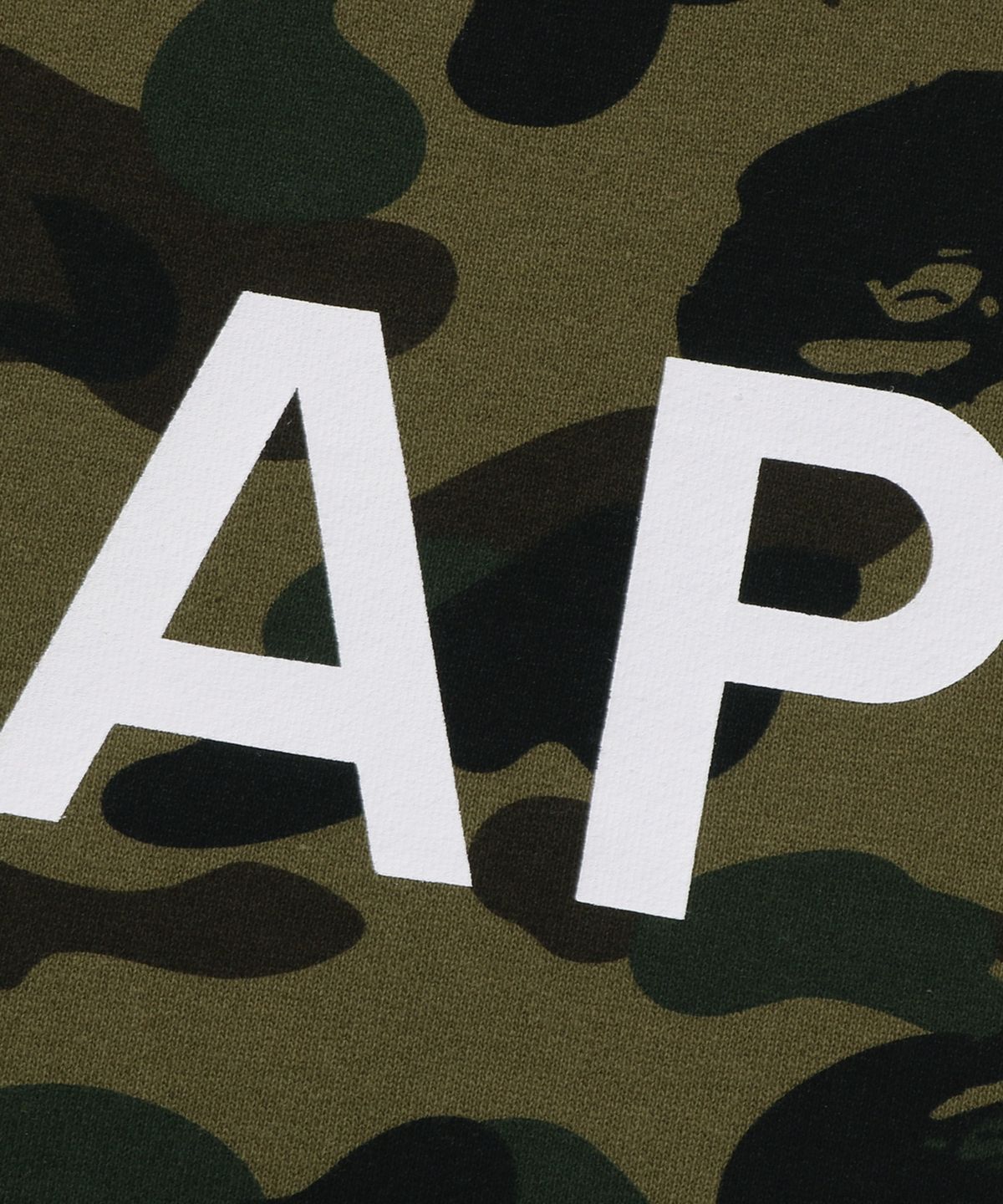 베이프(BAPE) 퍼스트 카모 베이프 풀오버 후드(M) GREEN