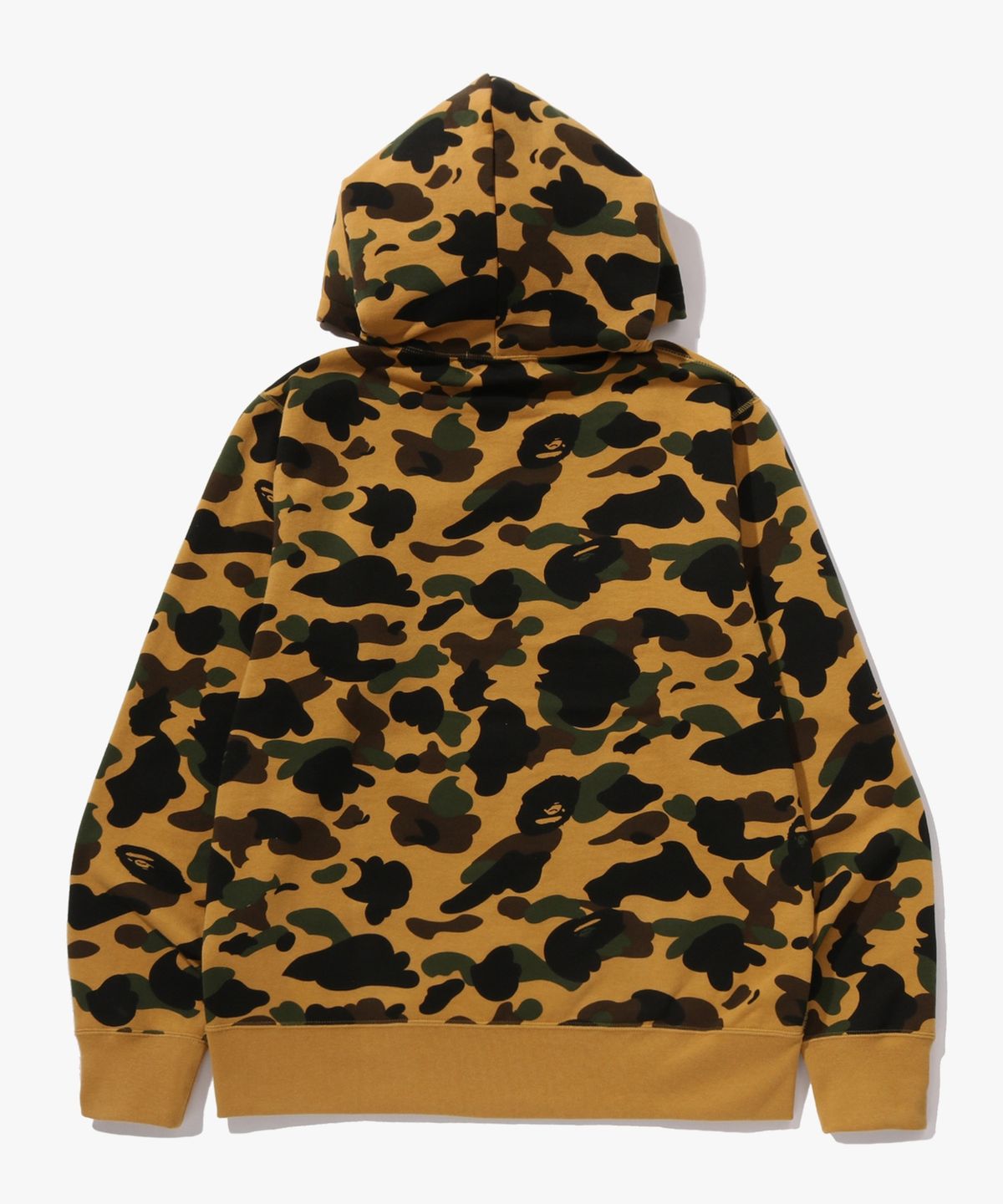 베이프(BAPE) 퍼스트 카모 베이프 풀오버 후드(M) YELLOW