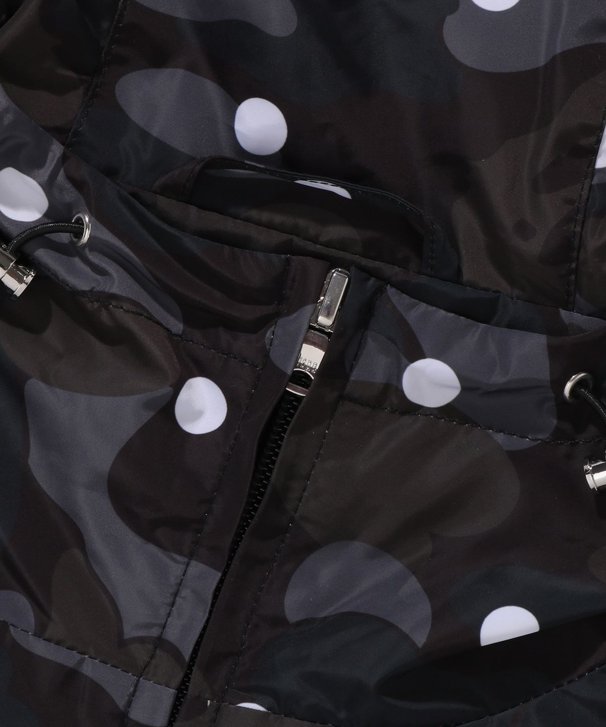 베이프(BAPE) ABC 도트 후드 자켓(M) BLACK