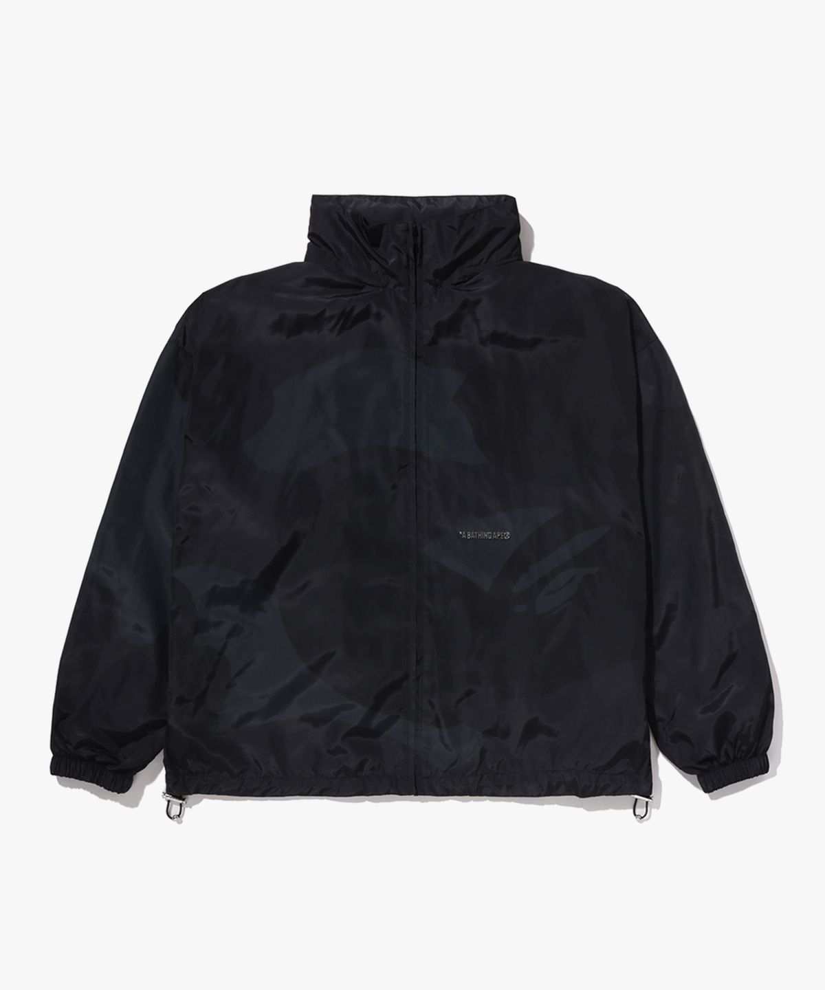 베이프(BAPE) 컬러 카모 스탠드 칼라 후드 자켓(M) BLACK