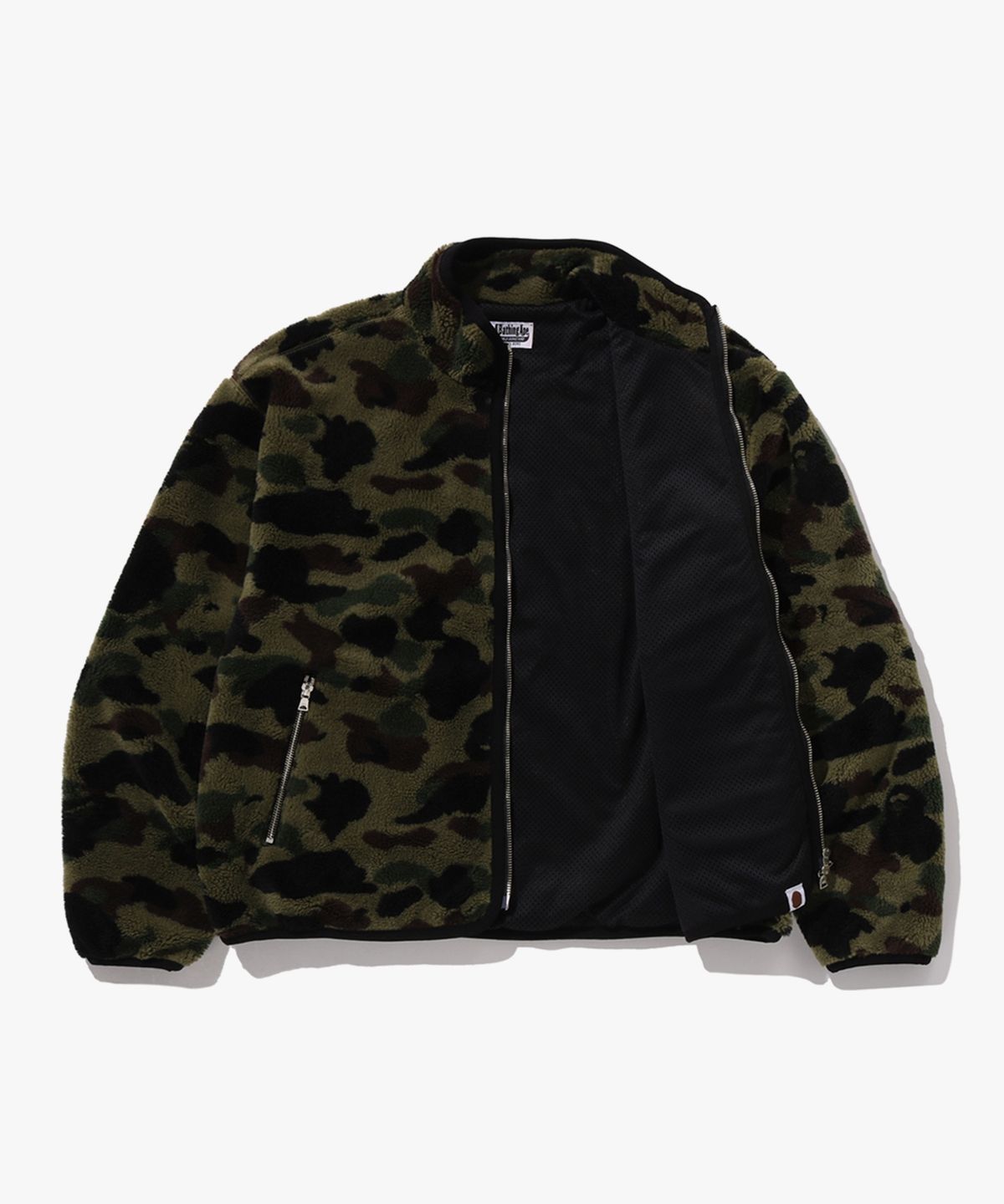 베이프(BAPE) 퍼스트 카모 플리스 자켓(M) GREEN