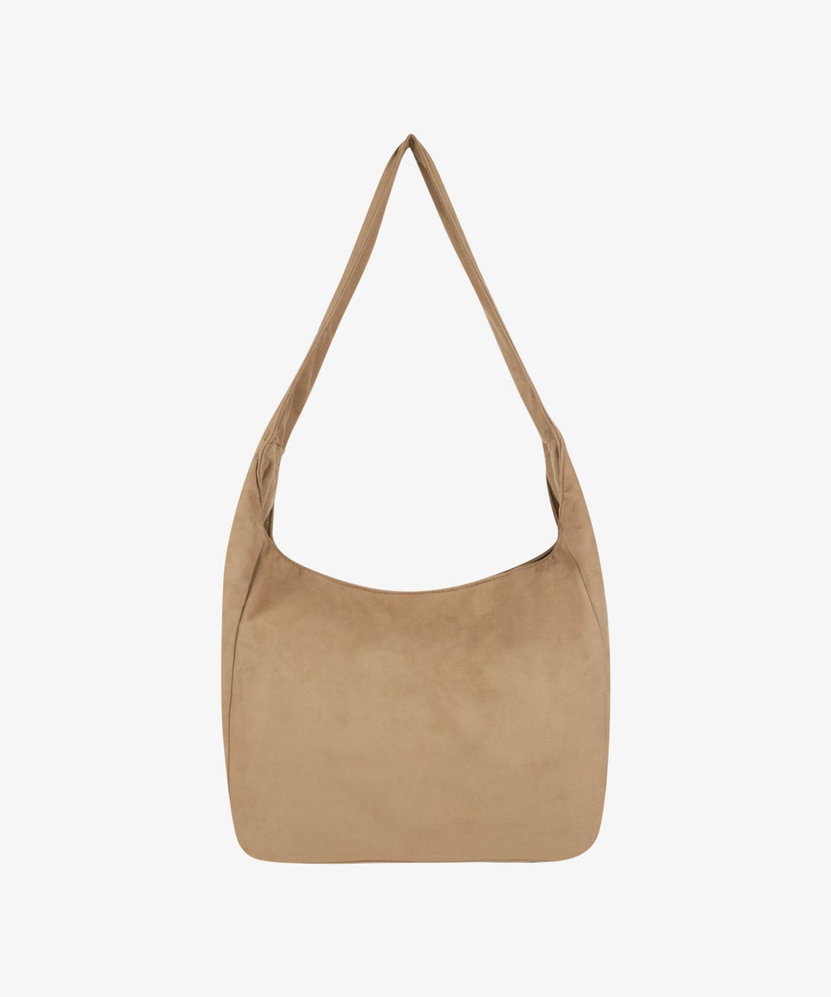 노스페이스(THE NORTH FACE) NN2PR60N 빅 로고 숄더 백_스웨이드 CAMEL