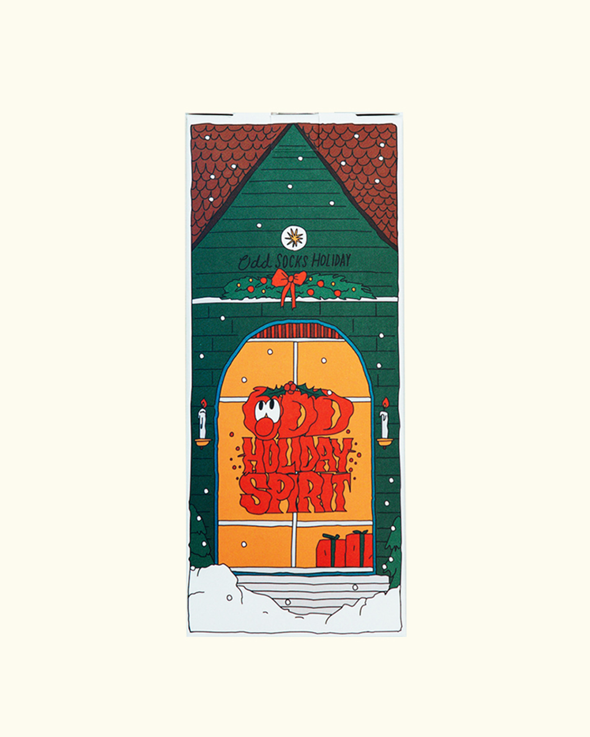 오드삭스(ODDSOCKS) [크리스마스 패키지][2PACK] 쿨맥스 크루 삭스