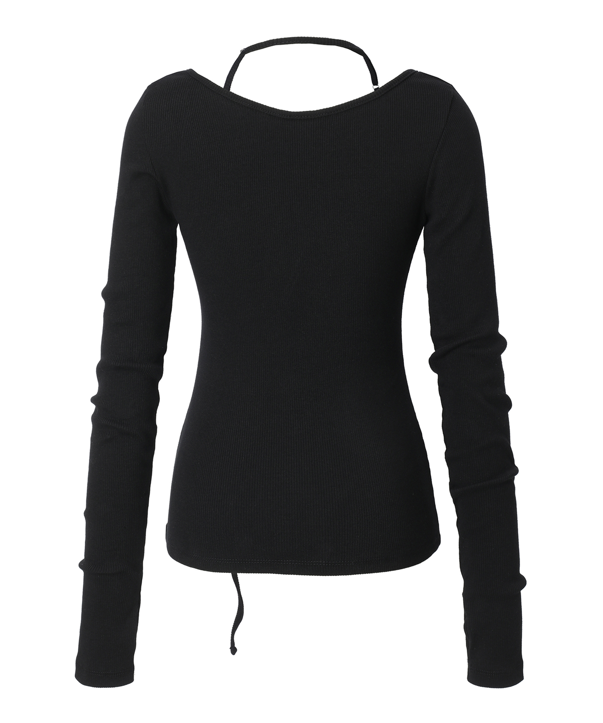 이네기(INEGI) Buckle Strap Cardigan (black)