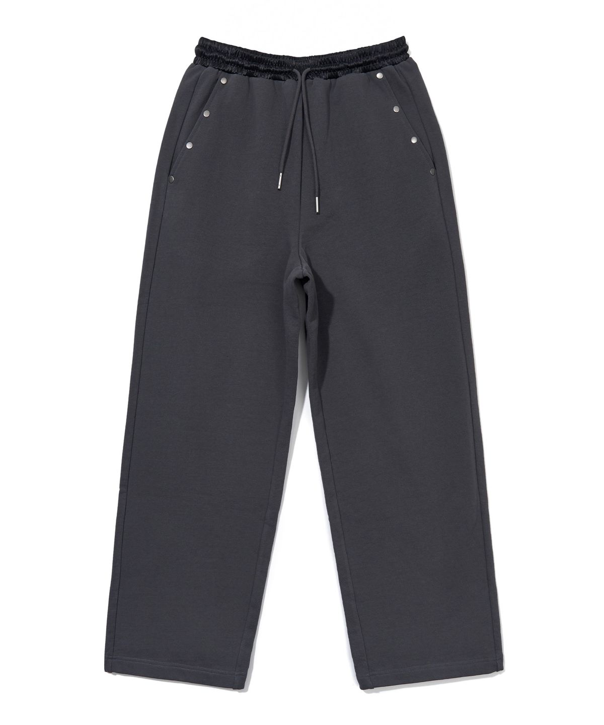 유희(YOUHEE) YOUHEETIC HOTFIX SWEATPANTS_CHARCOAL