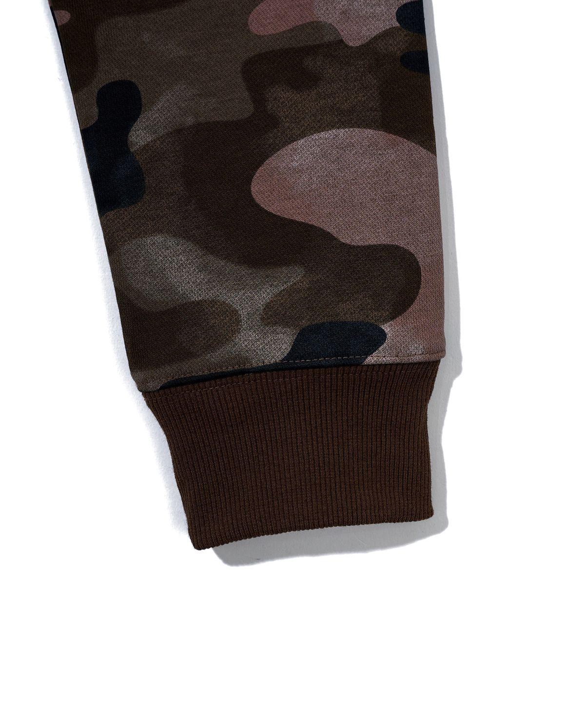 유희(YOUHEE) CAMO CROP HOOD ZIP-UP_PINK