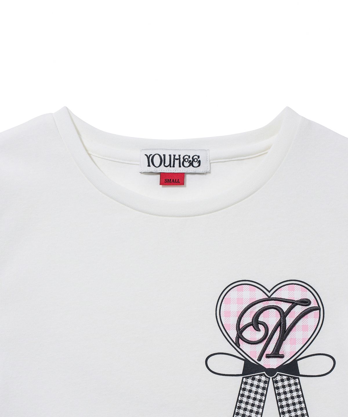 유희(YOUHEE) YOUHEE ROSETTE T-SHIRTS_WHITE