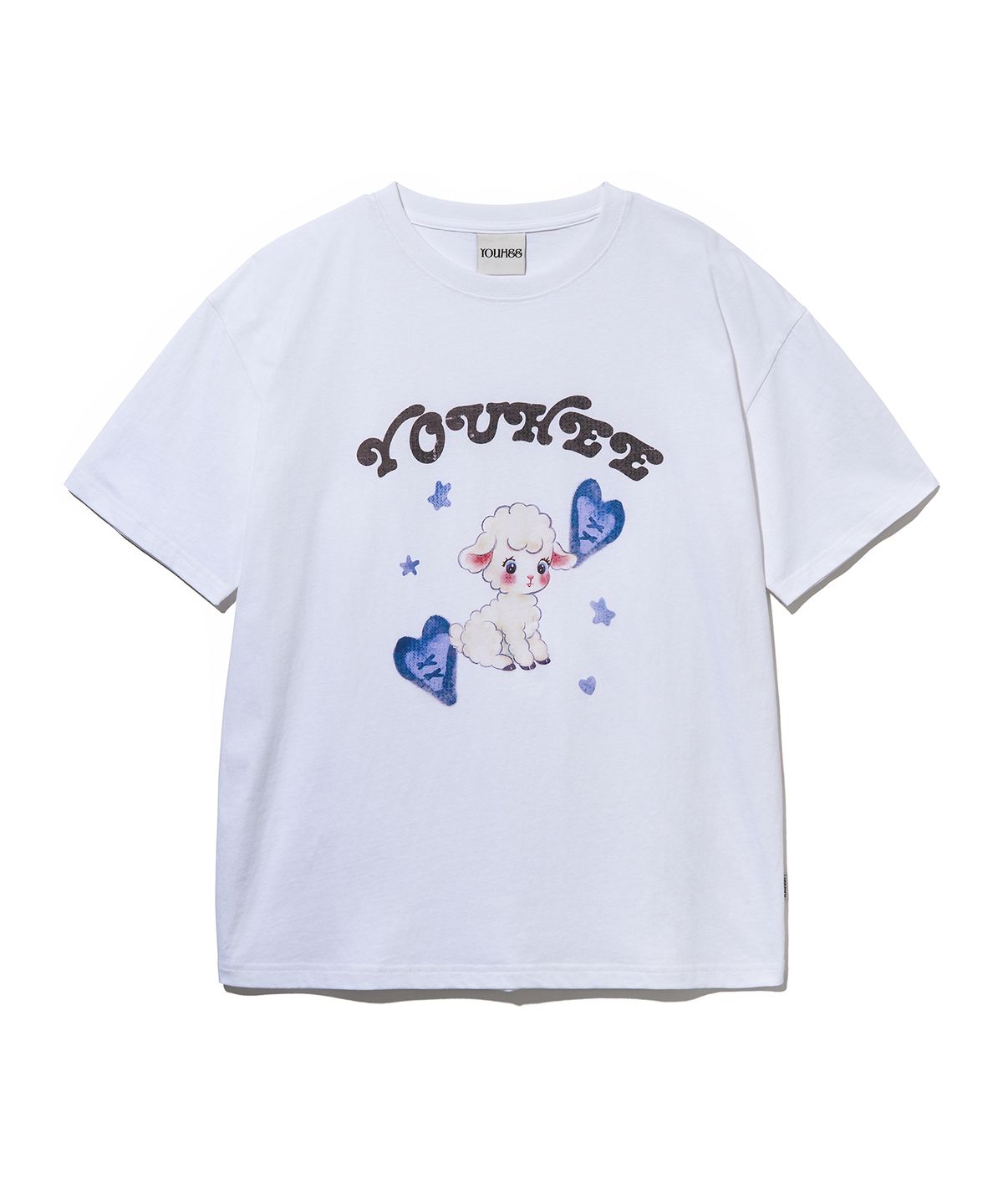 유희(YOUHEE) BABO BABY GRAPHIC T-SHIRT_WHITE