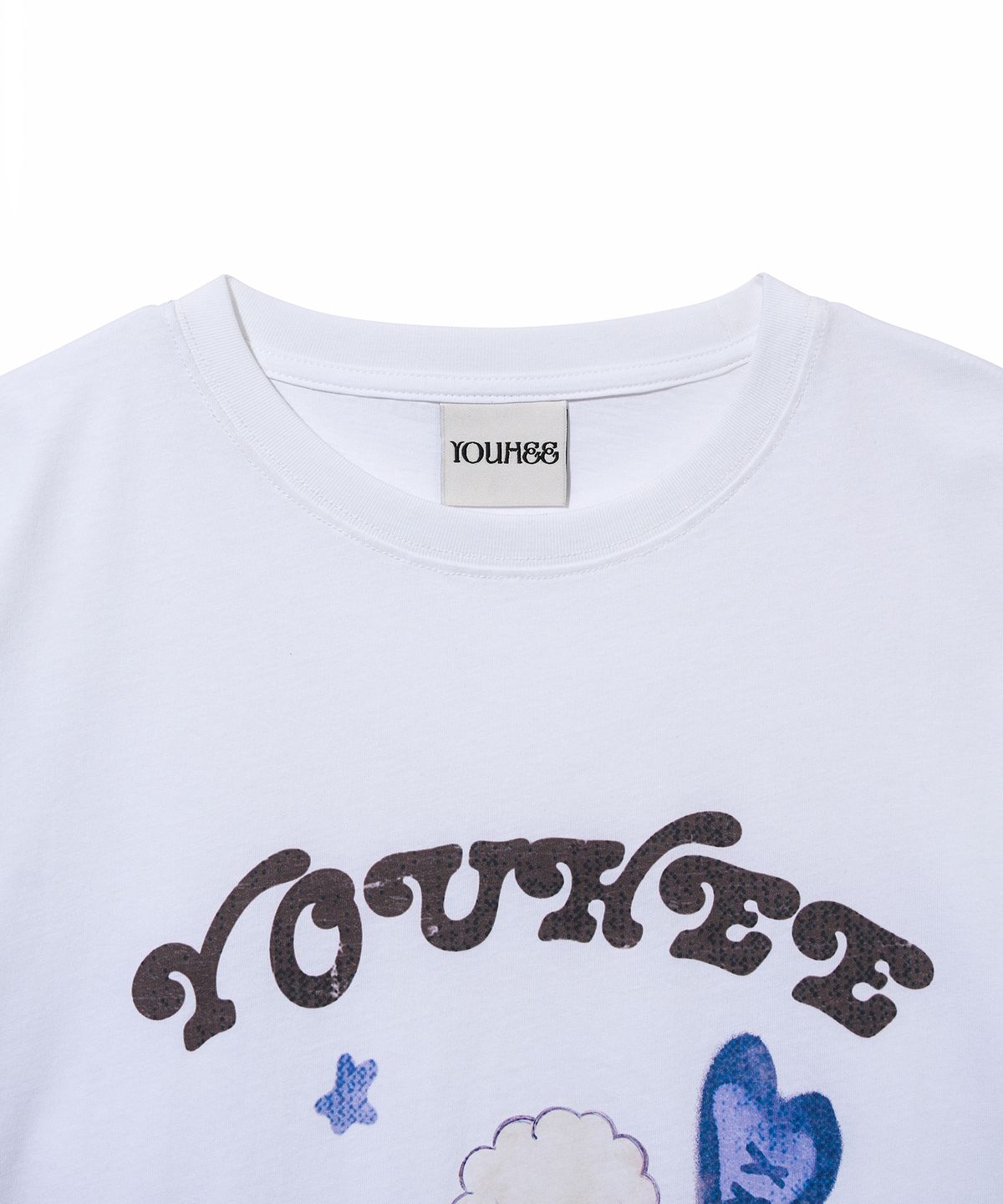 유희(YOUHEE) BABO BABY GRAPHIC T-SHIRT_WHITE