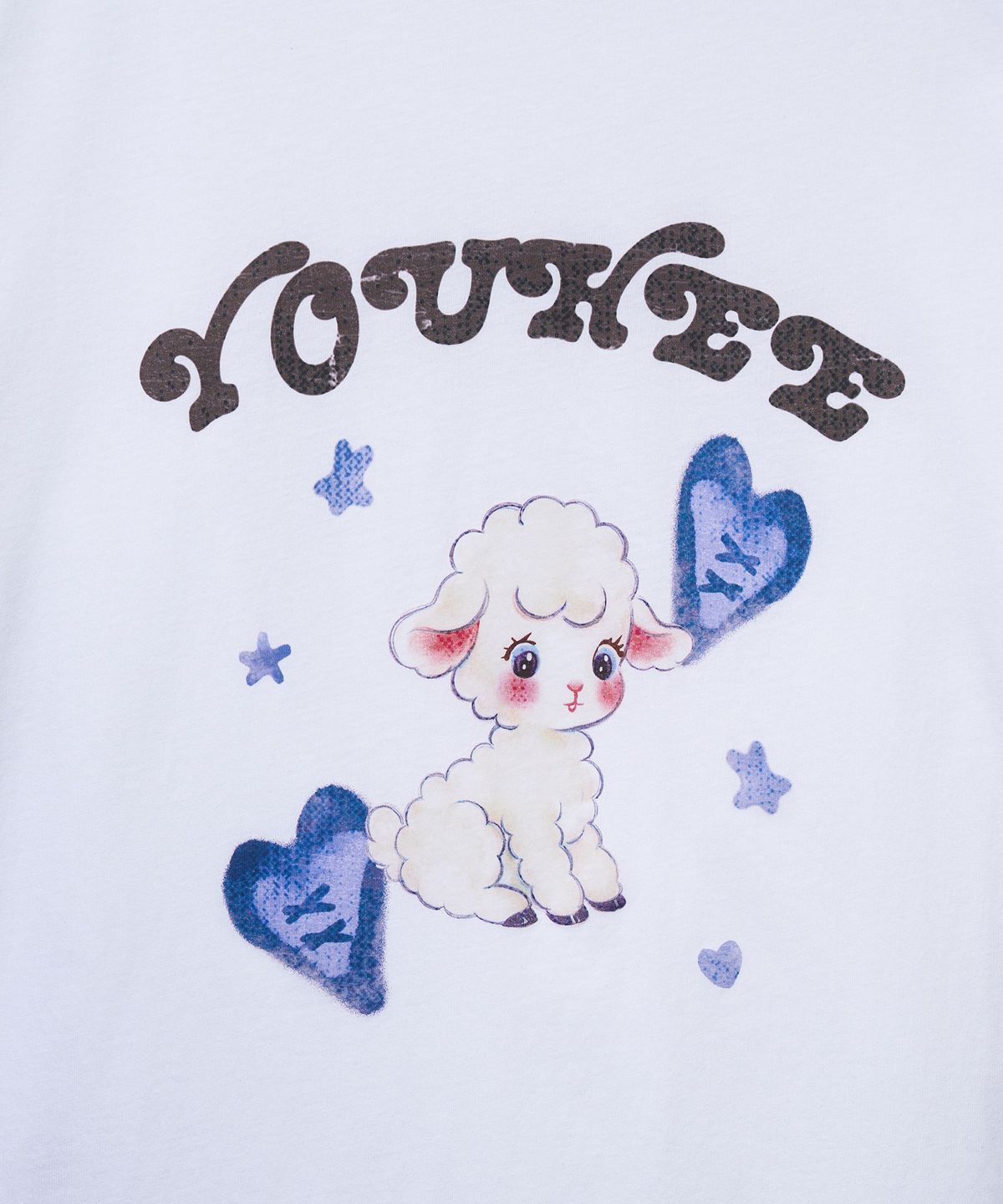 유희(YOUHEE) BABO BABY GRAPHIC T-SHIRT_WHITE