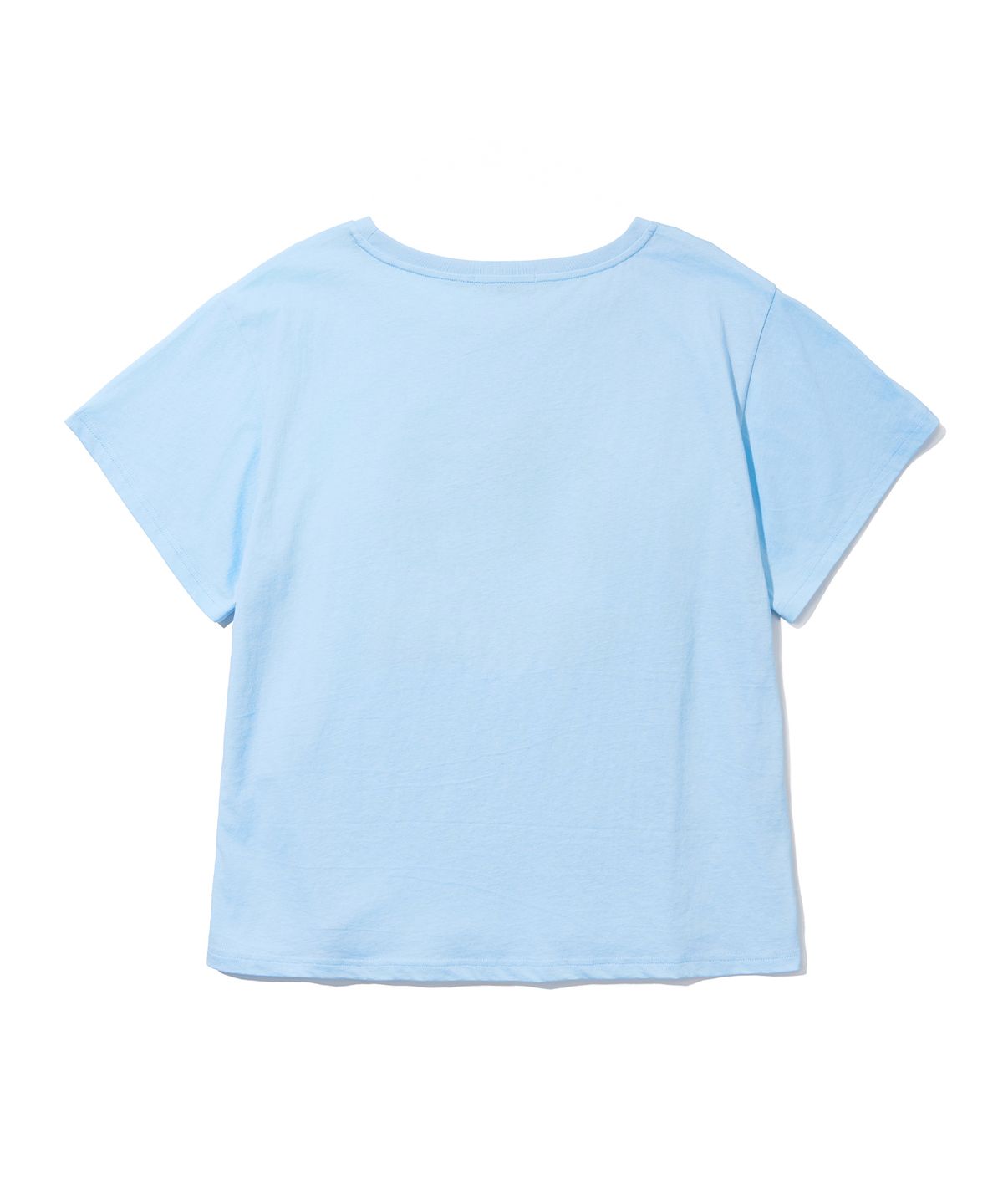유희(YOUHEE) I LOVE OFF-SHOULDER T-SHIRTS_LIGHT BLUE