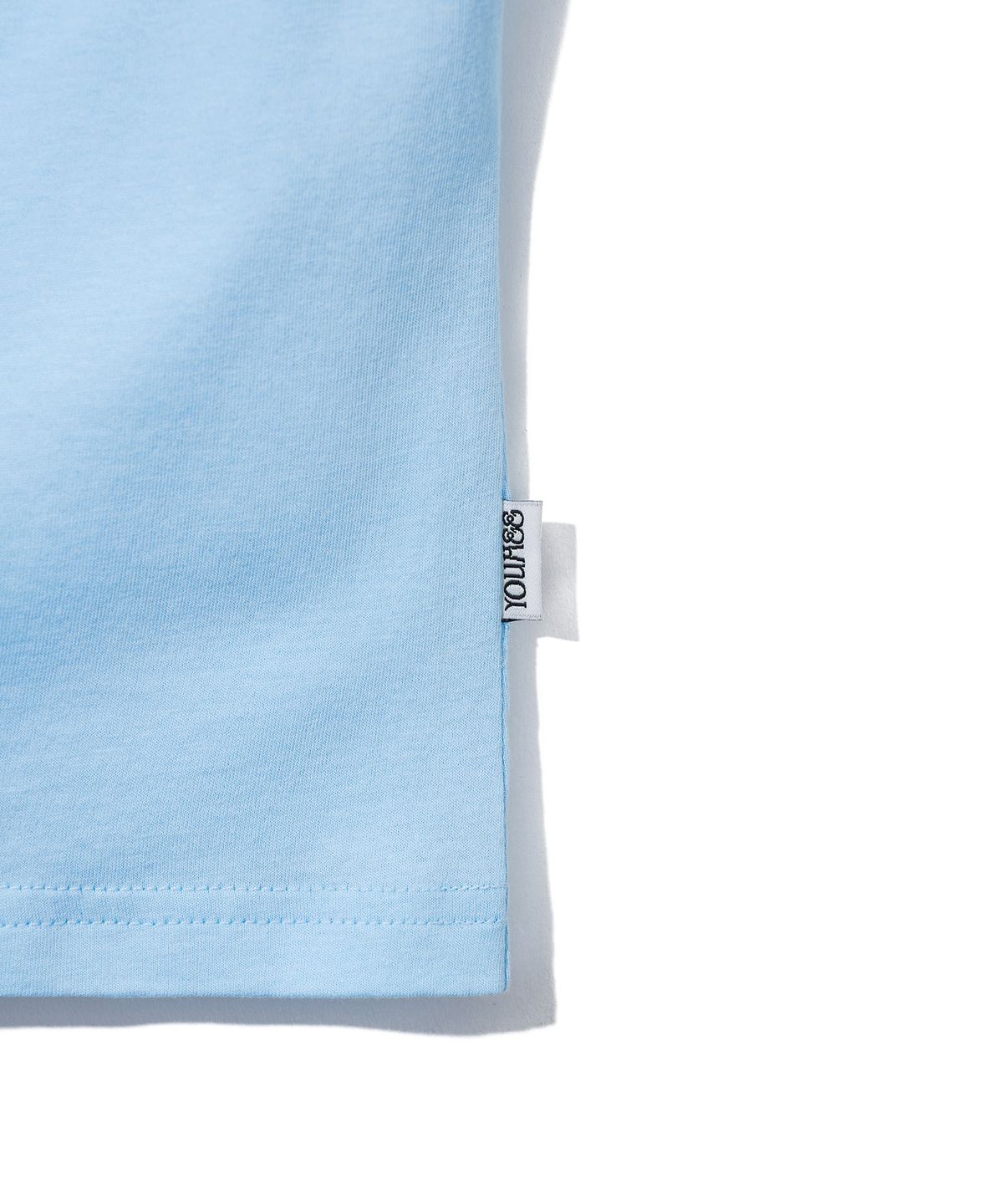 유희(YOUHEE) I LOVE OFF-SHOULDER T-SHIRTS_LIGHT BLUE