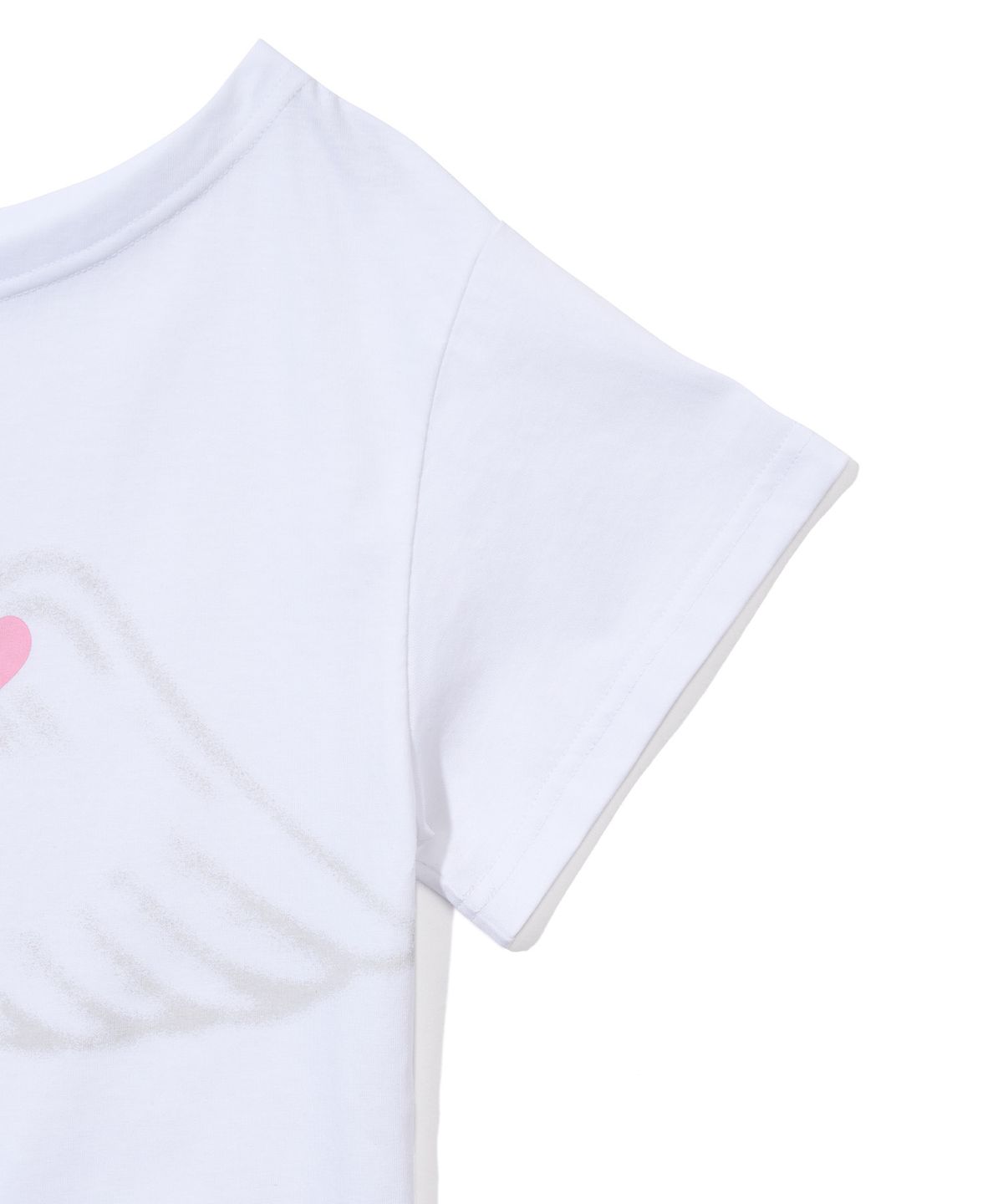 유희(YOUHEE) LETTERING HALTER NECK OFF-SHOULDER T-SHIRTS_WHITE