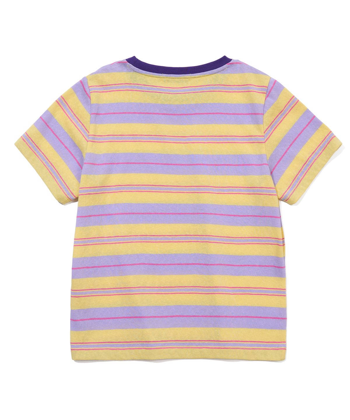 유희(YOUHEE) CANDY STRIPE T-SHIRTS_YELLOW
