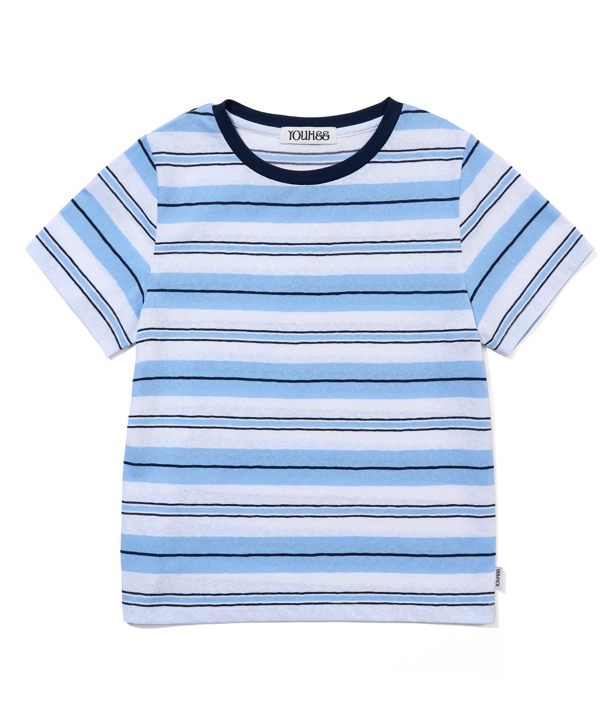 유희(YOUHEE) CANDY STRIPE T-SHIRTS_WHITE