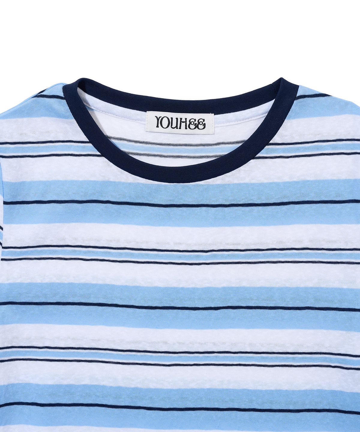유희(YOUHEE) CANDY STRIPE T-SHIRTS_WHITE