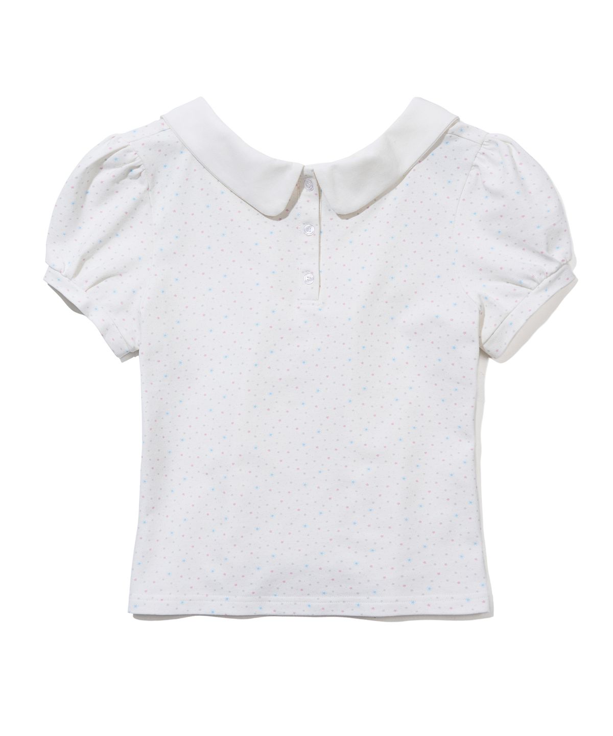 유희(YOUHEE) PUFF SLEEVE PK OFF-SHOULDER T-SHIRTS_WHITE