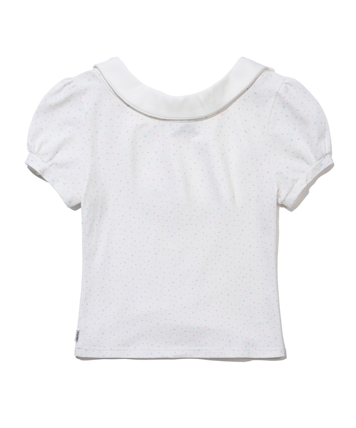 유희(YOUHEE) PUFF SLEEVE PK OFF-SHOULDER T-SHIRTS_WHITE