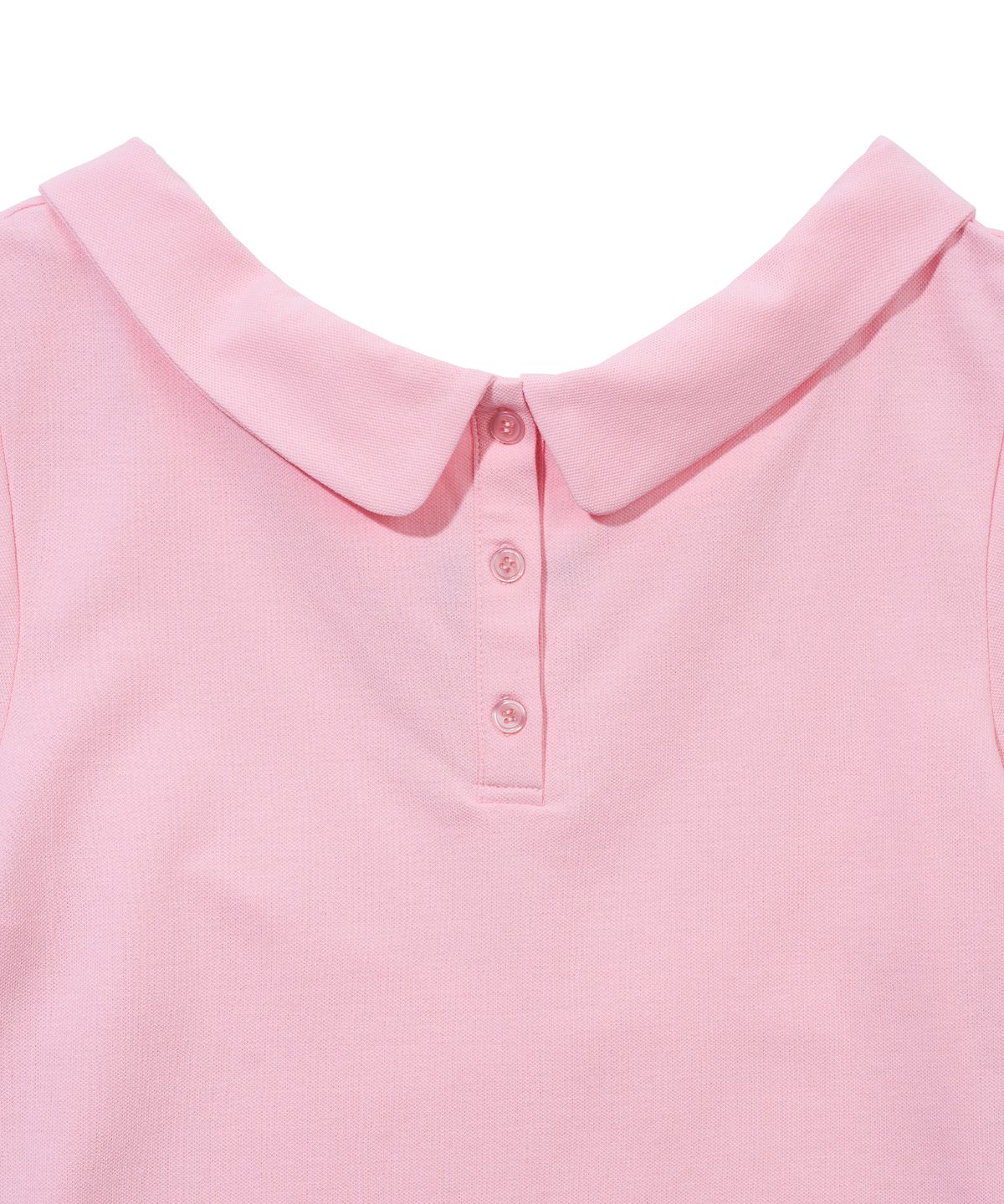 유희(YOUHEE) PUFF SLEEVE PK OFF-SHOULDER T-SHIRTS_PINK