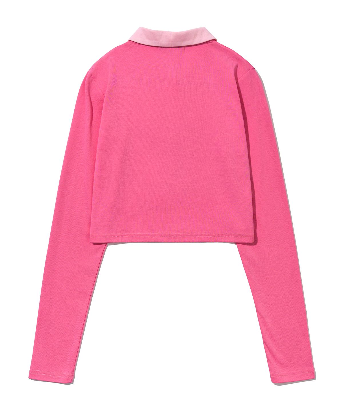 유희(YOUHEE) LETTERING LONG SLEEVE PK T-SHIRTS_PINK