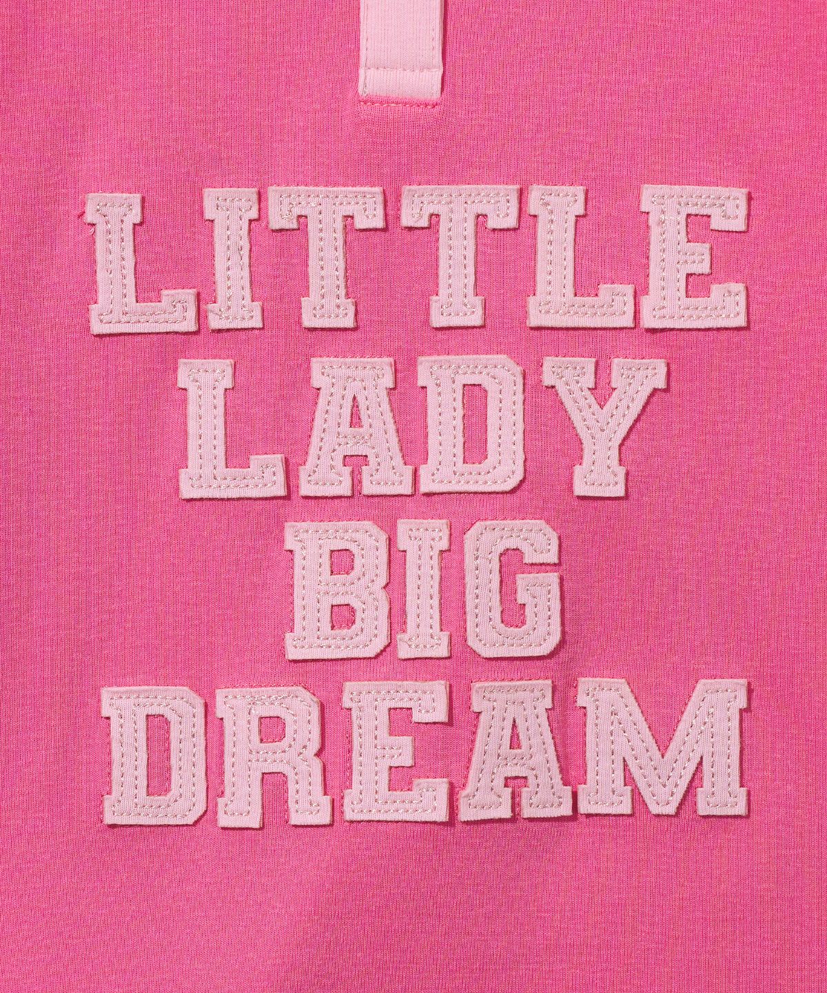 유희(YOUHEE) LETTERING LONG SLEEVE PK T-SHIRTS_PINK