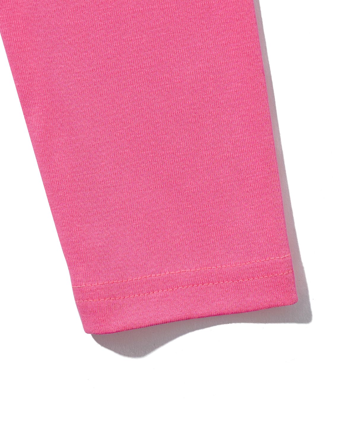 유희(YOUHEE) LETTERING LONG SLEEVE PK T-SHIRTS_PINK