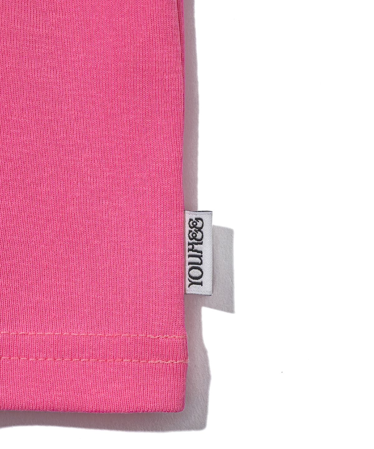 유희(YOUHEE) LETTERING LONG SLEEVE PK T-SHIRTS_PINK
