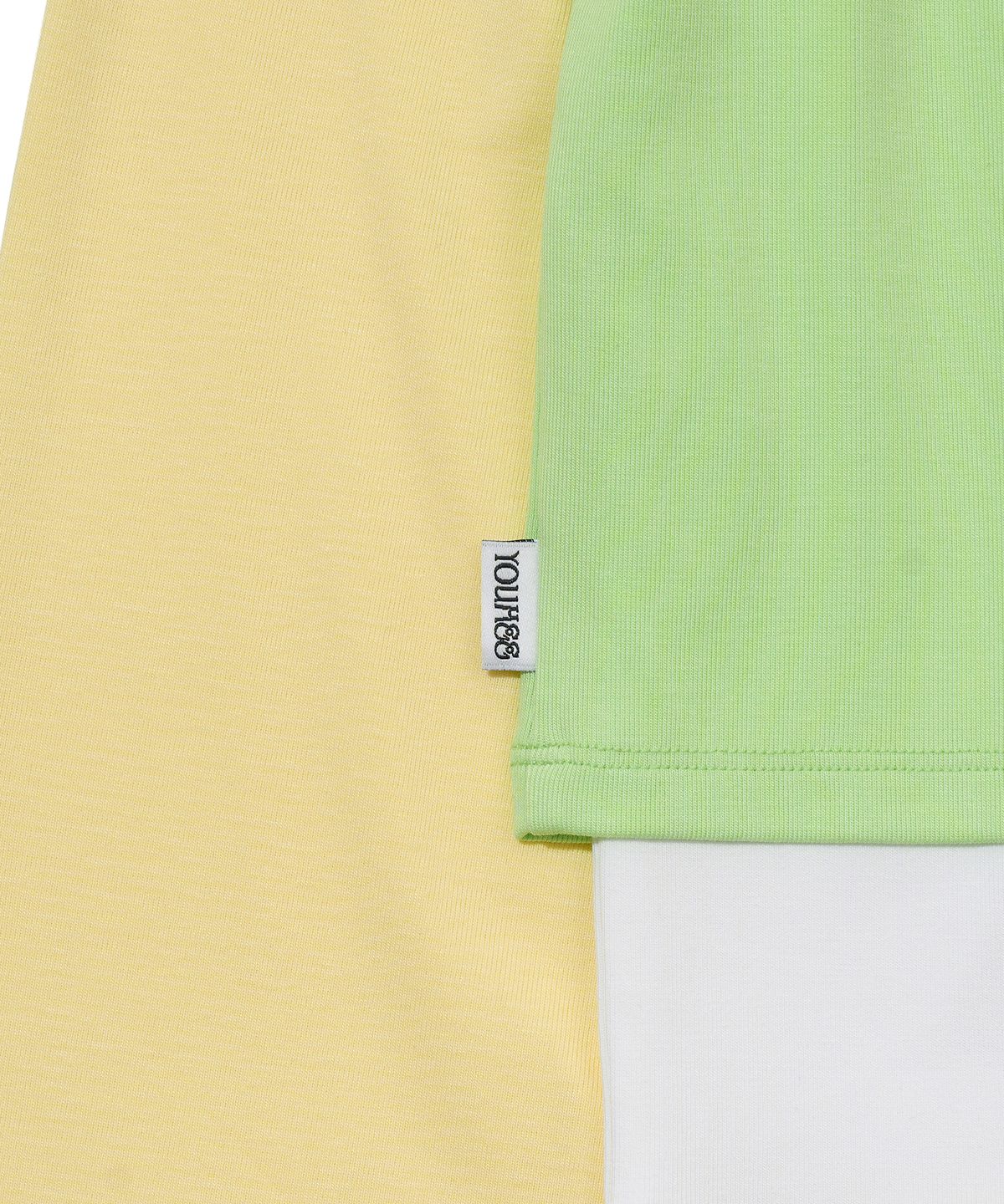 유희(YOUHEE) 3 LAYERED LONG SLEEVE T-SHIRTS_WHITE