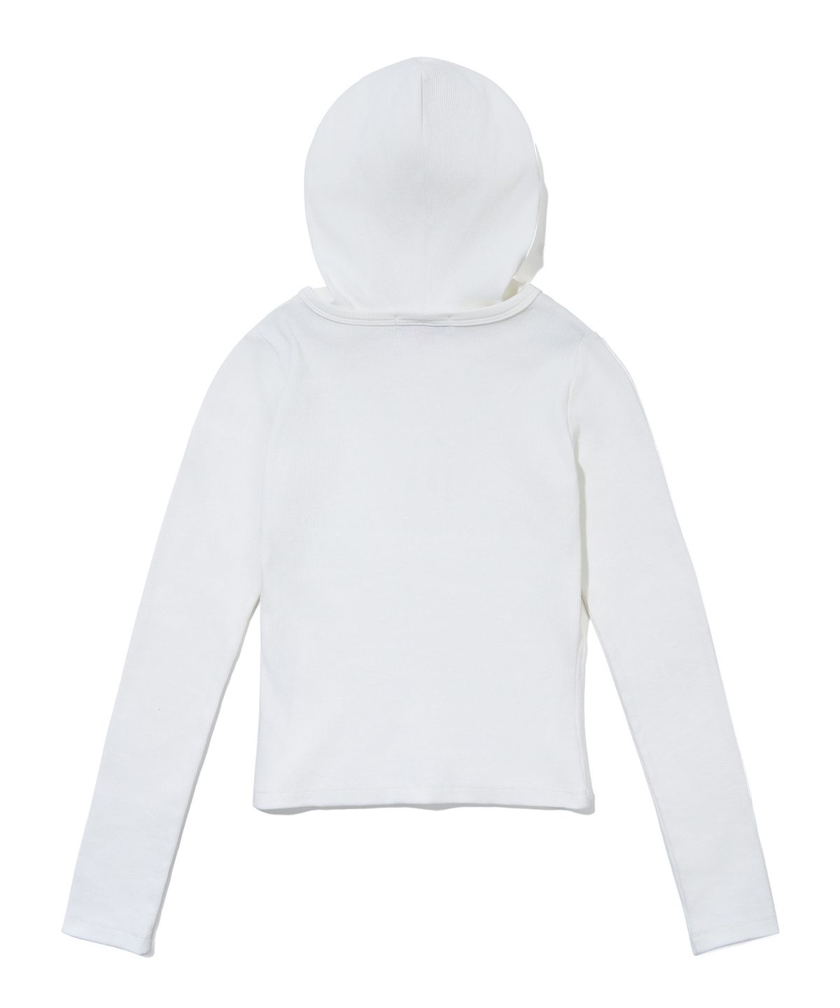 유희(YOUHEE) GRAPHIC HOODIE LONG SLEEVE_WHITE