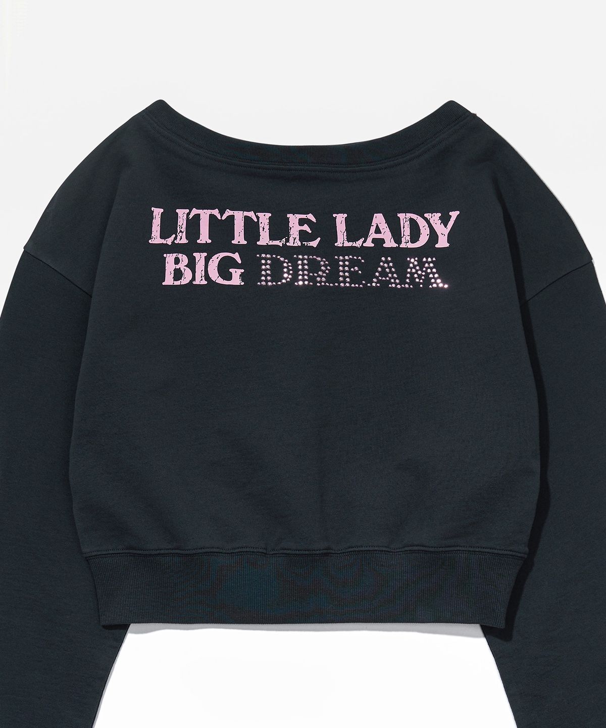 유희(YOUHEE) ONE SHOULDER SWEATSHIRTS_CHARCOAL