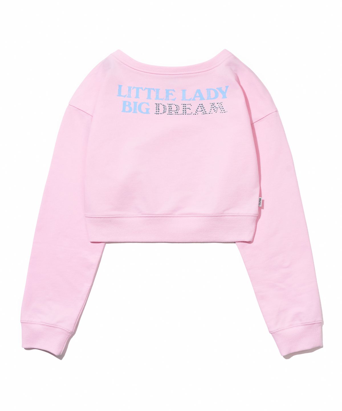 유희(YOUHEE) ONE SHOULDER SWEATSHIRTS_PINK