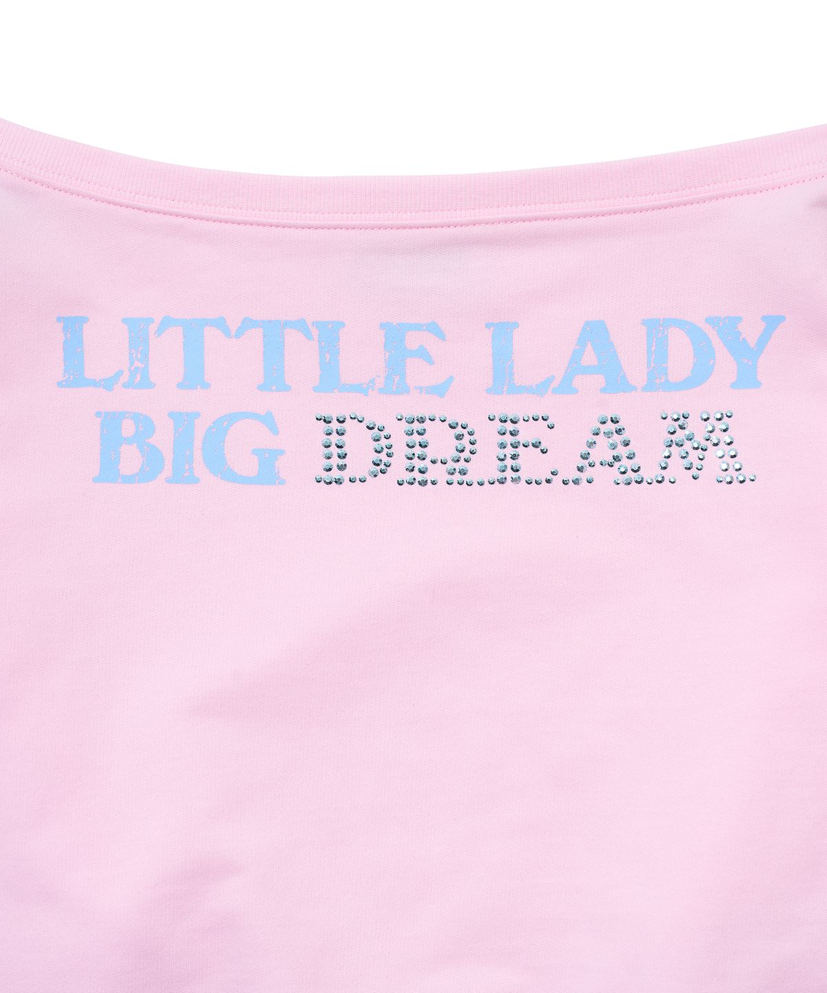 유희(YOUHEE) ONE SHOULDER SWEATSHIRTS_PINK