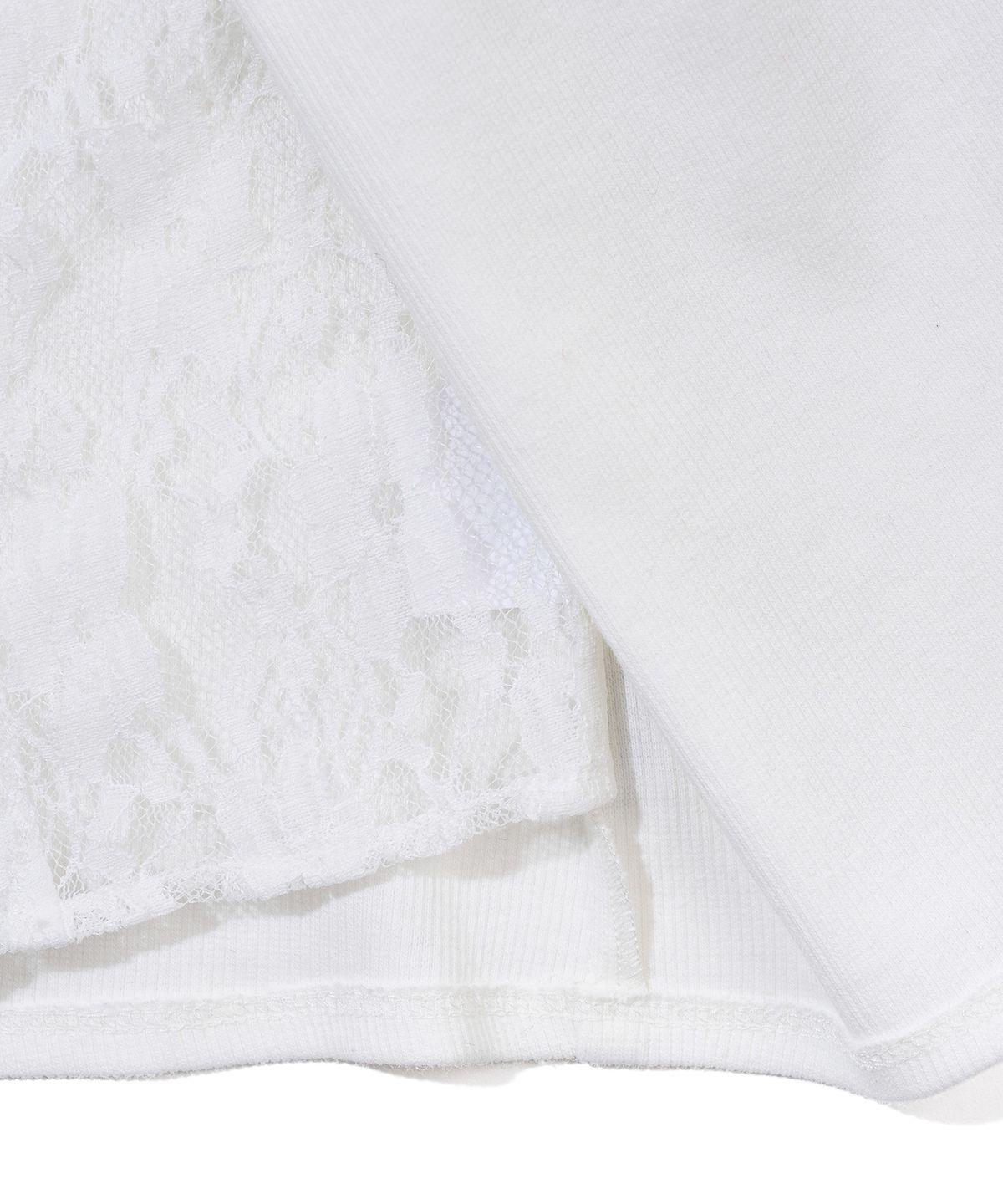 유희(YOUHEE) LAYERED BLOUSE_WHITE