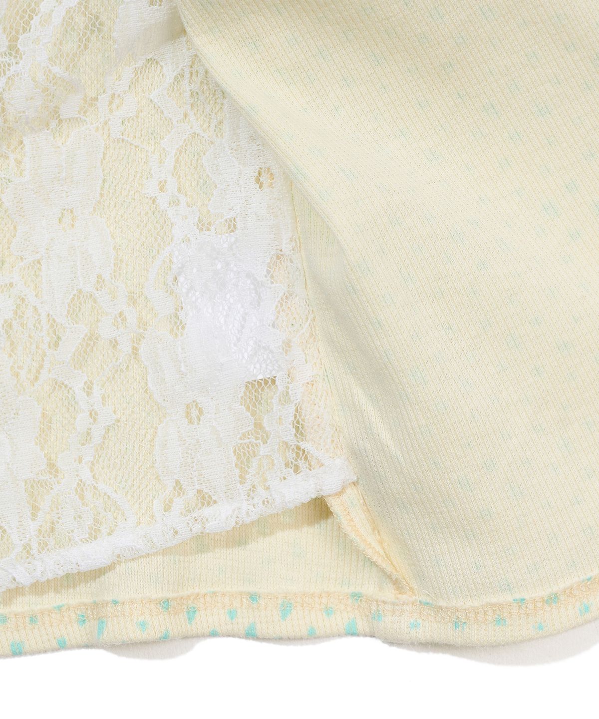 유희(YOUHEE) LAYERED BLOUSE_YELLOW